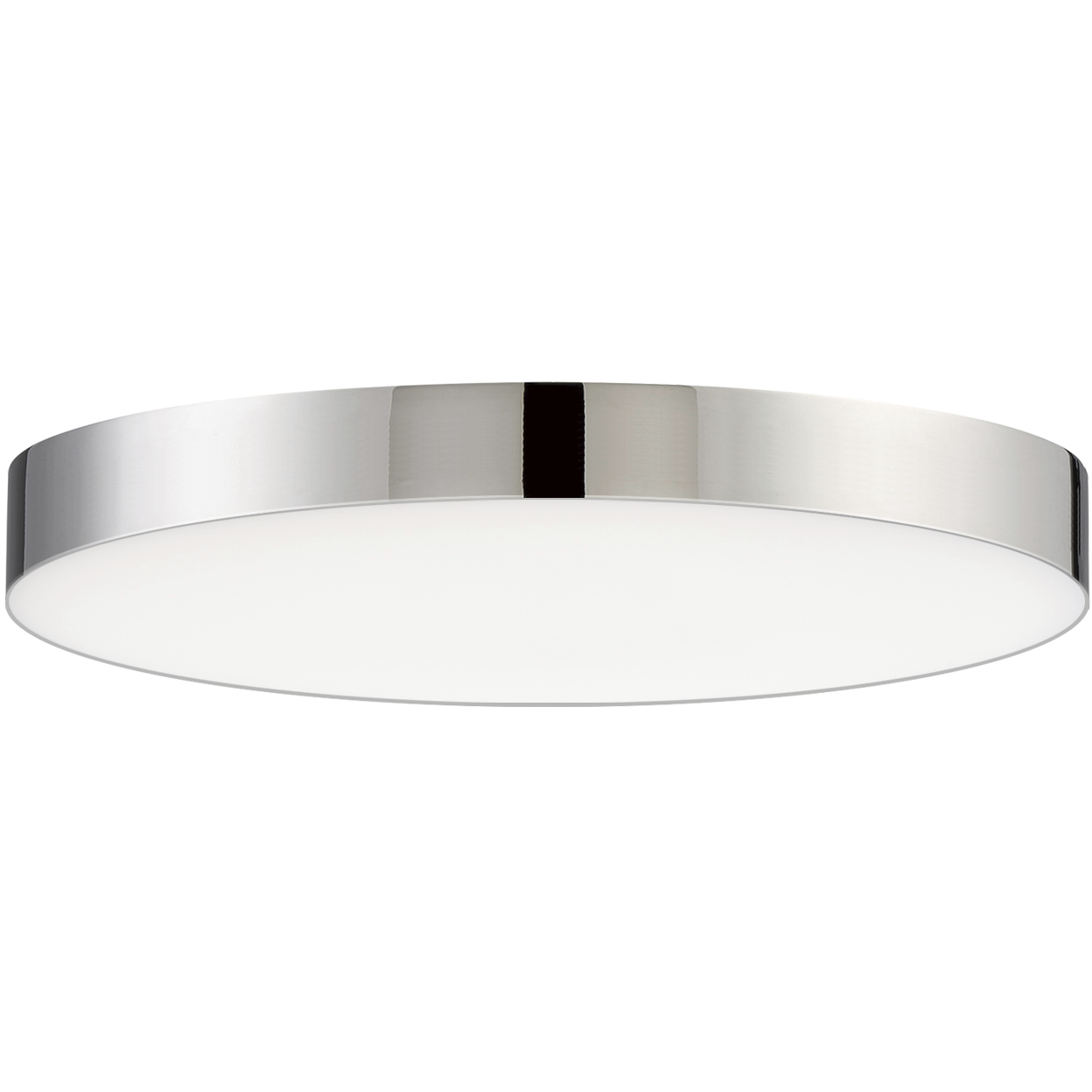 Trim LED 7 inch Polished Chrome Flush Mount Ceiling Light