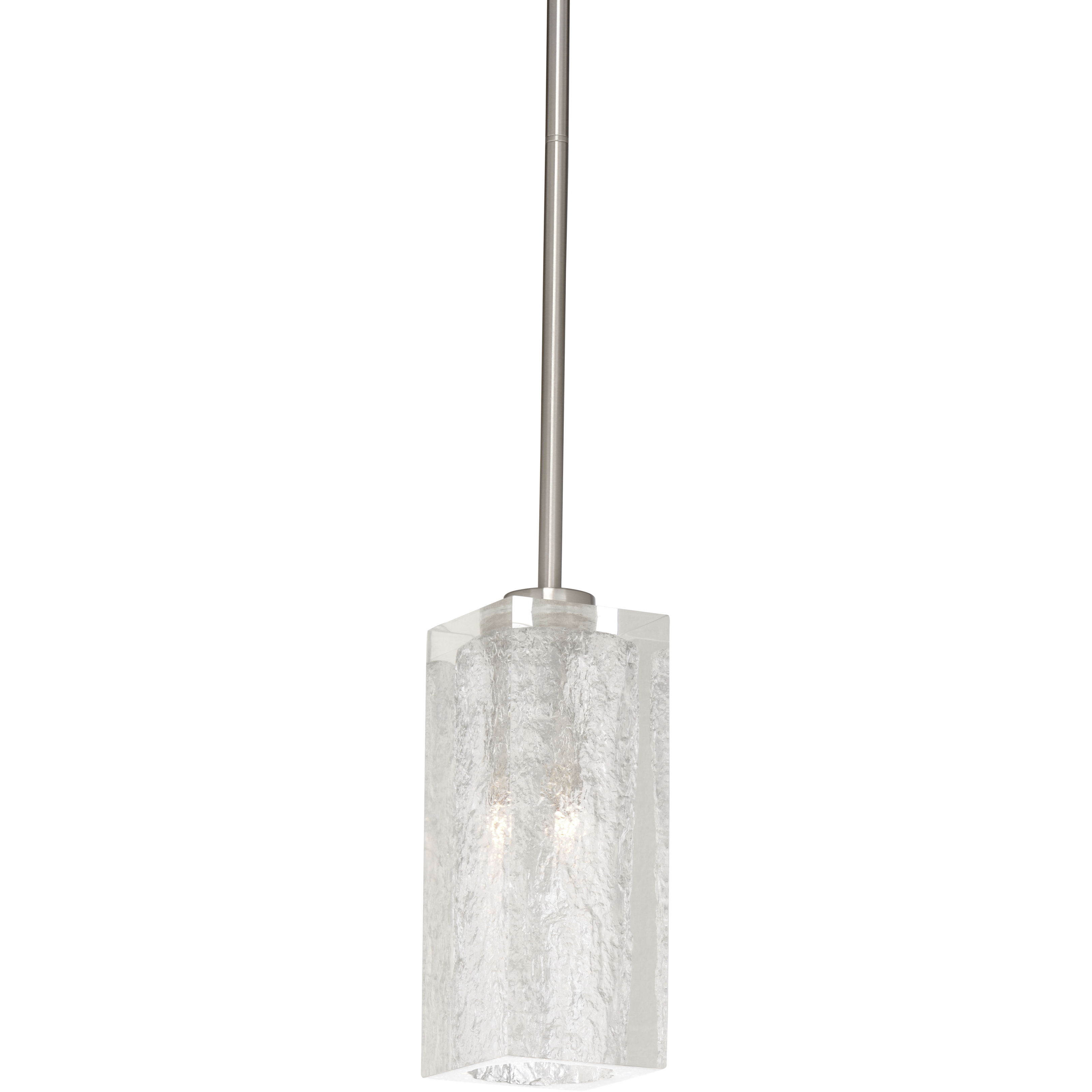 Frederick Cooper 1 Light 4.75 inch Satin Nickel/Textured Pendant Ceiling Light