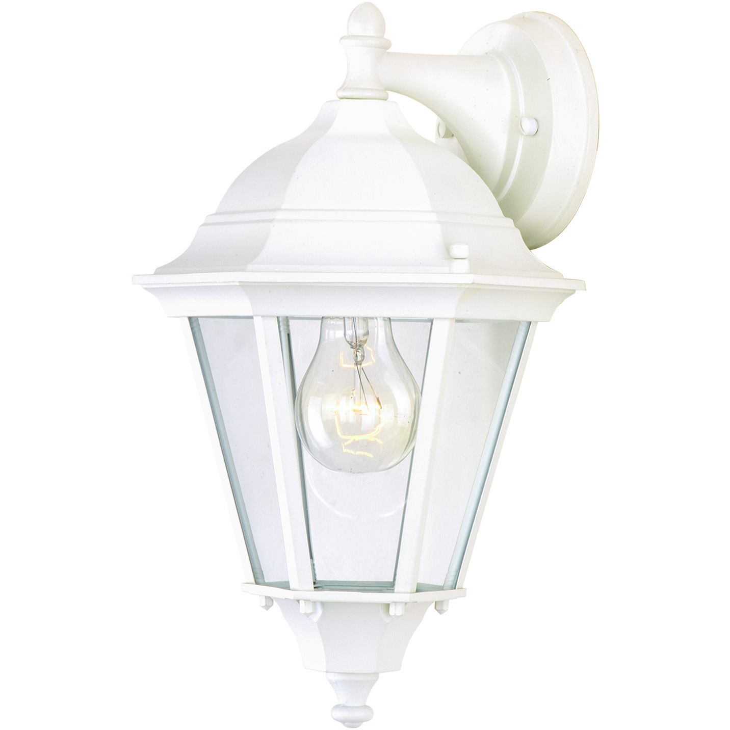 Westlake 1 Light 15 inch White Outdoor Wall Mount