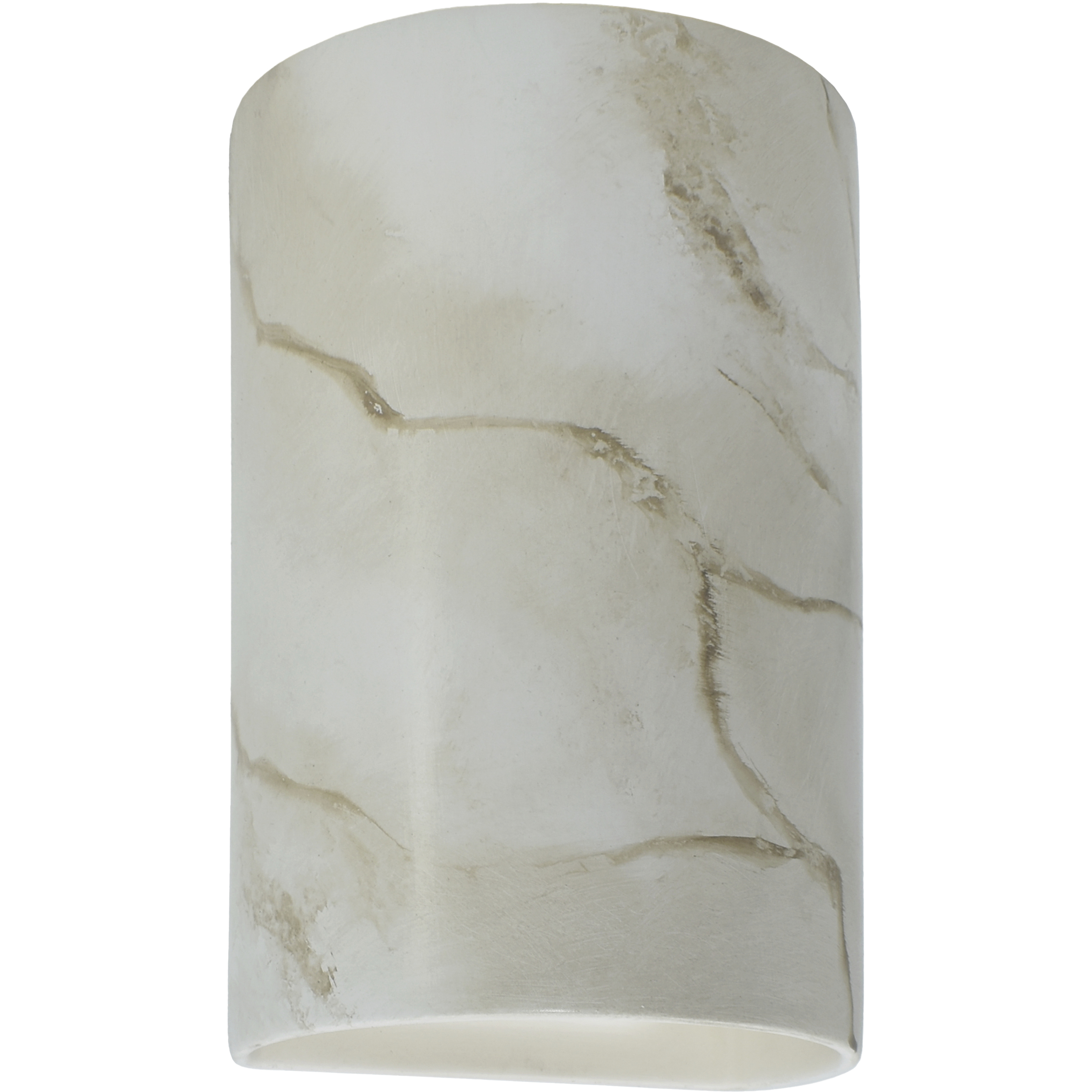 Ambiance LED 7.75 inch Carrara Marble ADA Wall Sconce Wall Light in 1000 Lm LED