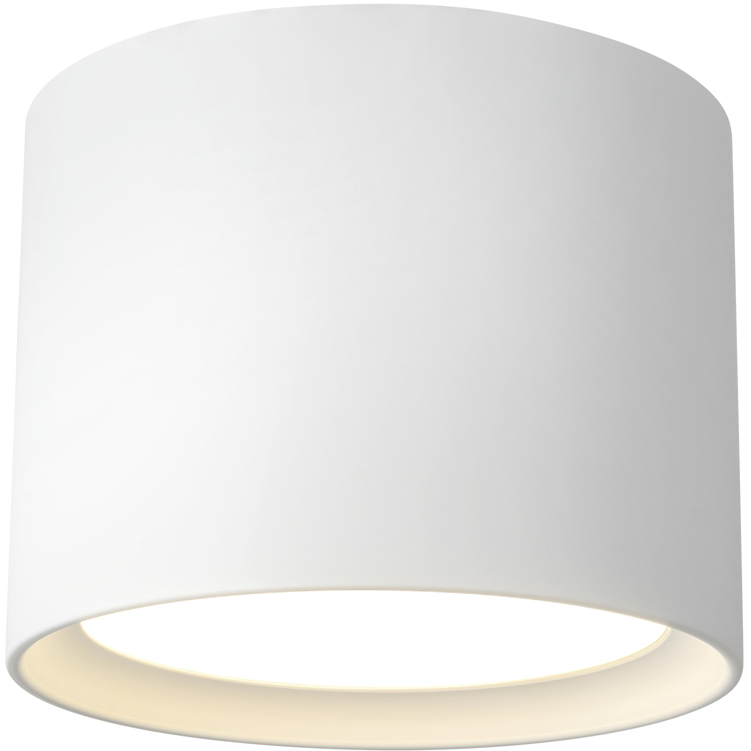 Uma 9.13 inch White Semi-Flush Mount Ceiling Light