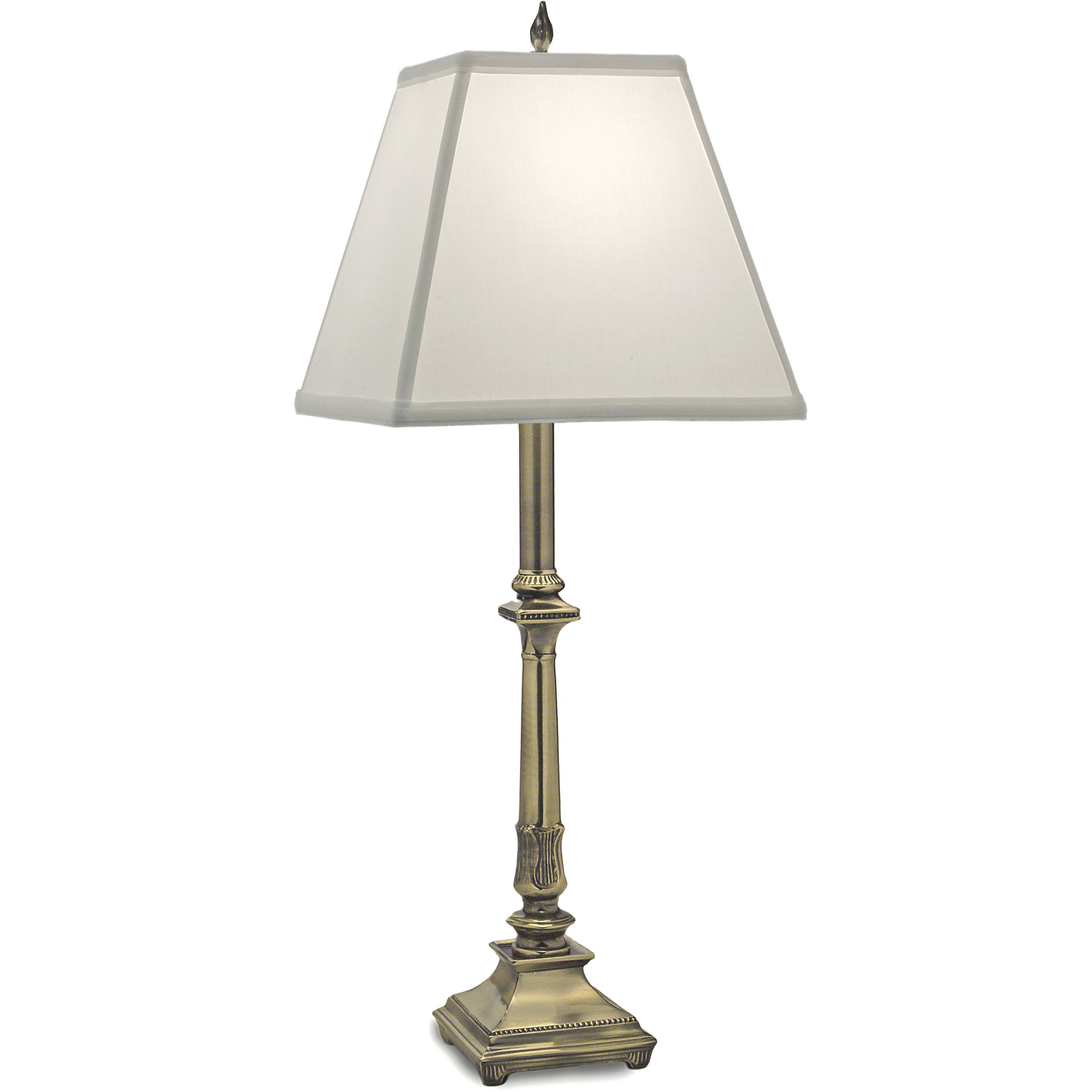Ellie 30 inch 150 watt Burnished Brass Buffet Lamp Portable Light