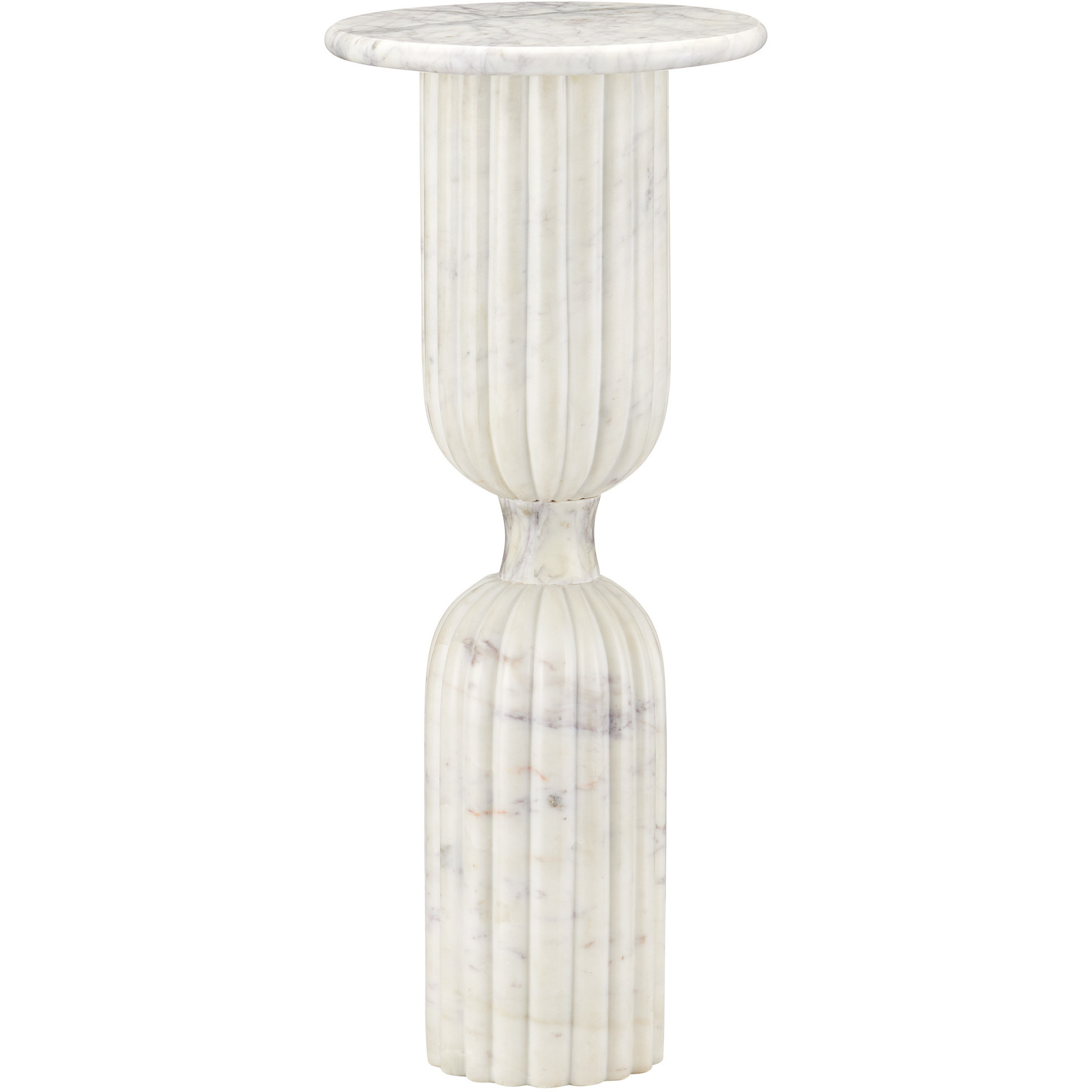 Passementerie 11 inch Natural White Drinks Table