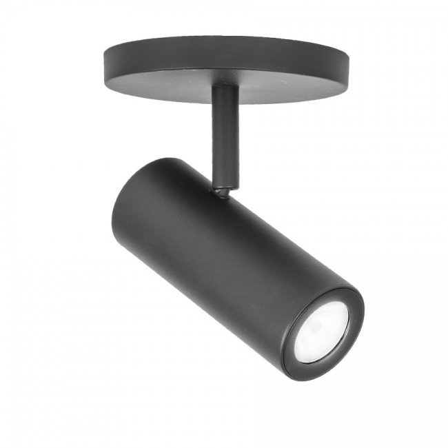 Silo LED 4.5 inch Black Flush Mount Ceiling Light