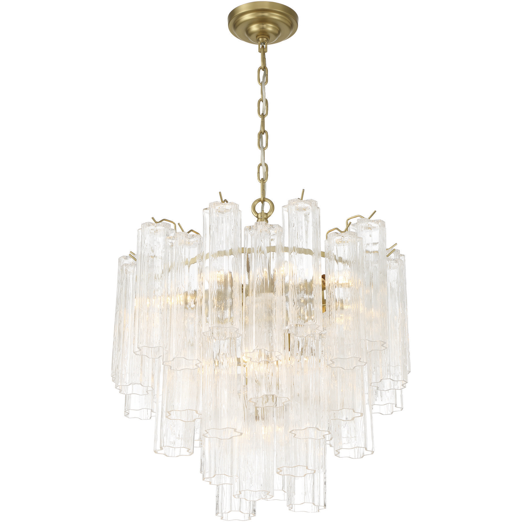 Sophia 11 Light 22.83 inch Brass Chandelier Ceiling Light