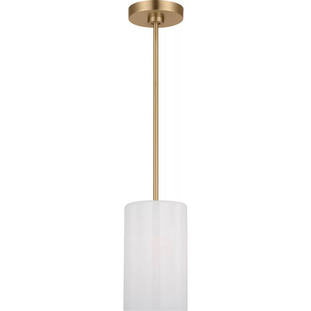 Rhett 1 Light 6 inch Satin Brass Pendant Ceiling Light