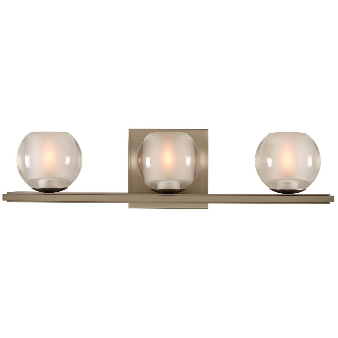Corona LED 19 inch Satin Nickel Bath Vanity Light Wall Light