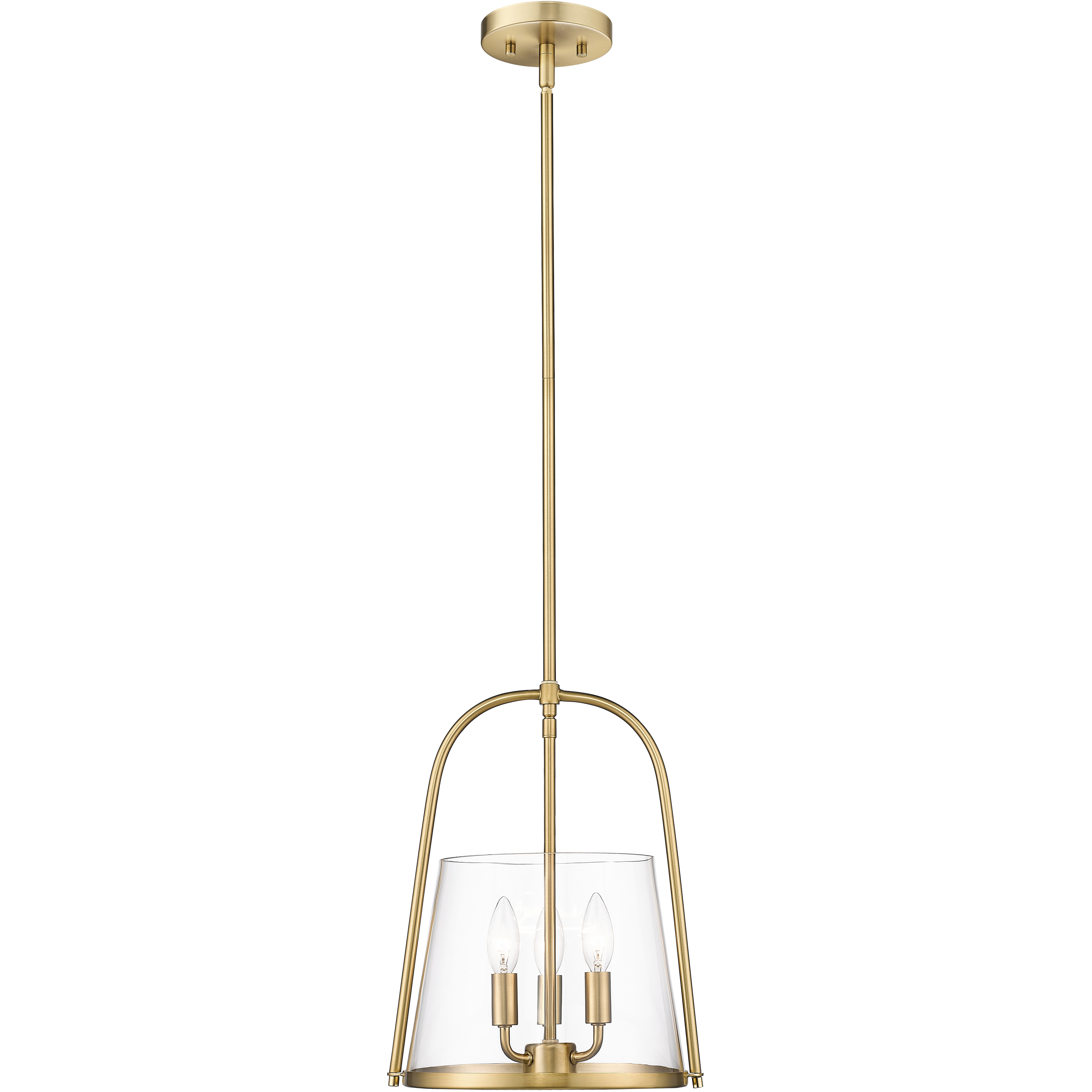 Archis 3 Light 12 inch Modern Gold Pendant Ceiling Light