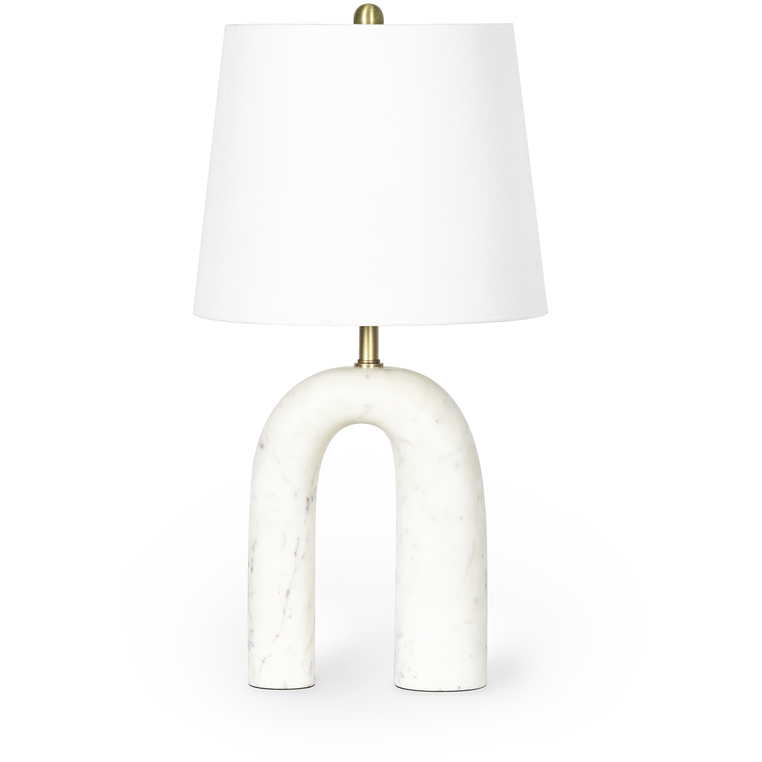 Slinkly 21.5 inch 150.00 watt White Table Lamp Portable Light