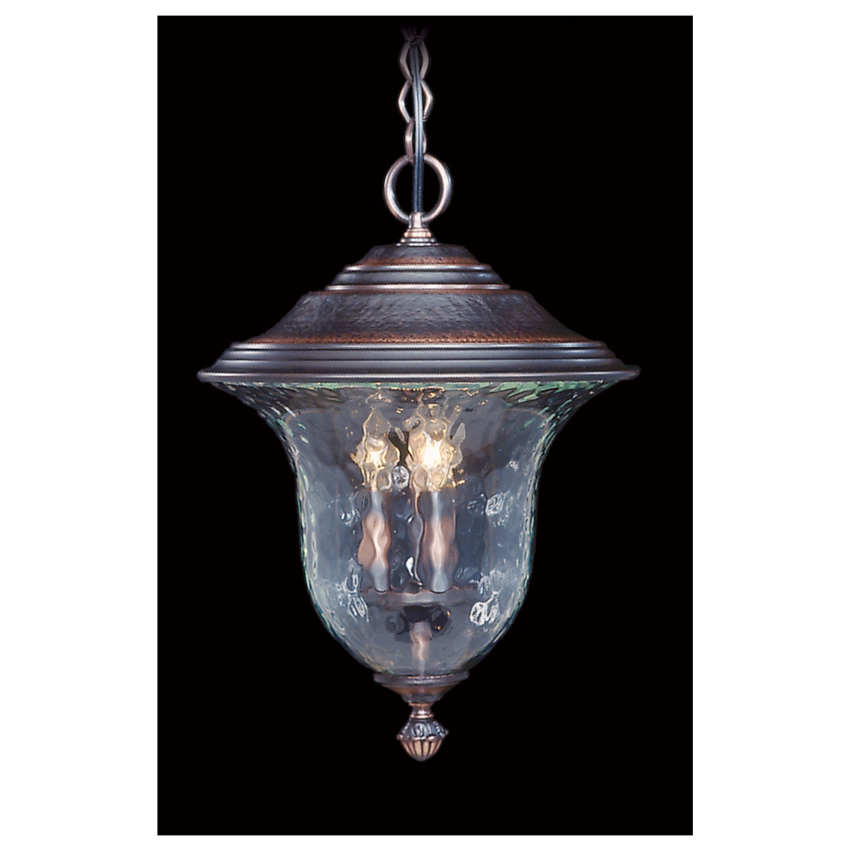 Carcassonne 3 Light 13.5 inch Siena Bronze Exterior Ceiling Mount in Sienna Bronze