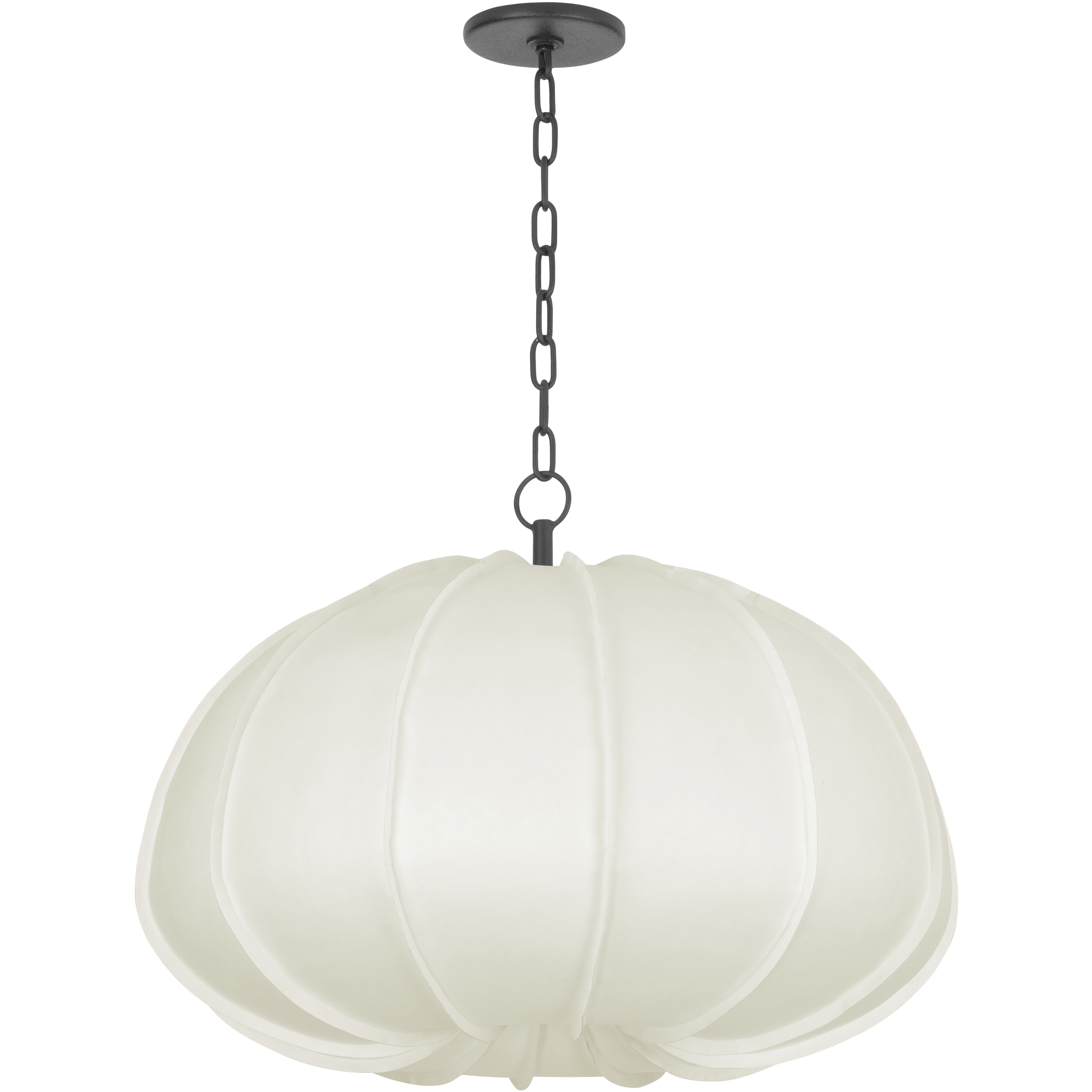 Bayu 1 Light 26 inch Forged Iron Pendant Ceiling Light