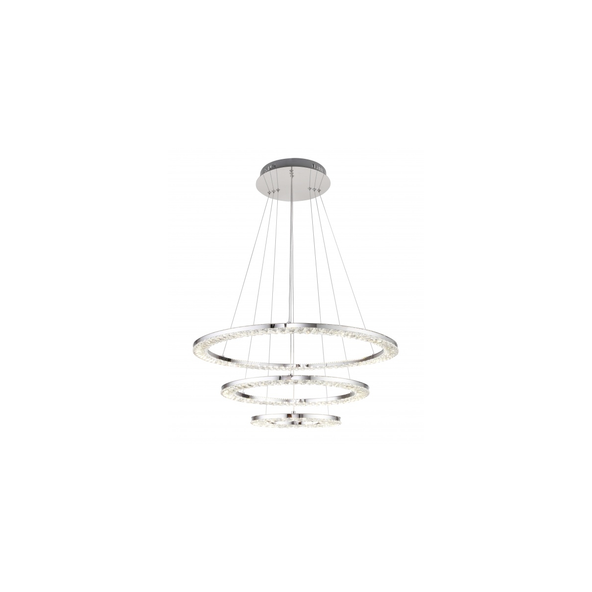 Canada LED 28 inch Chrome Pendant Ceiling Light