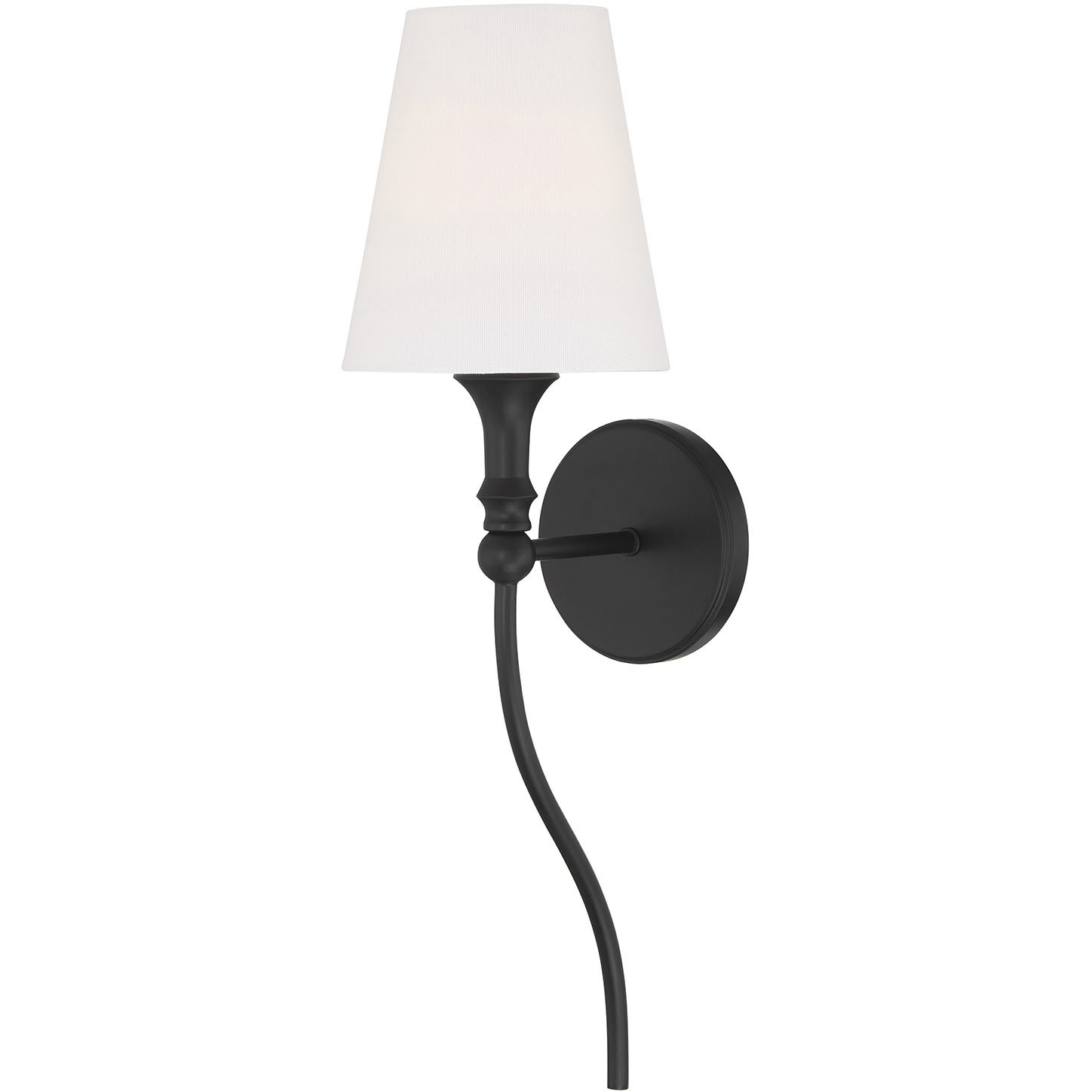 Mairbourne 1 Light 6.5 inch Matte Black Indoor Wall Sconce Wall Light