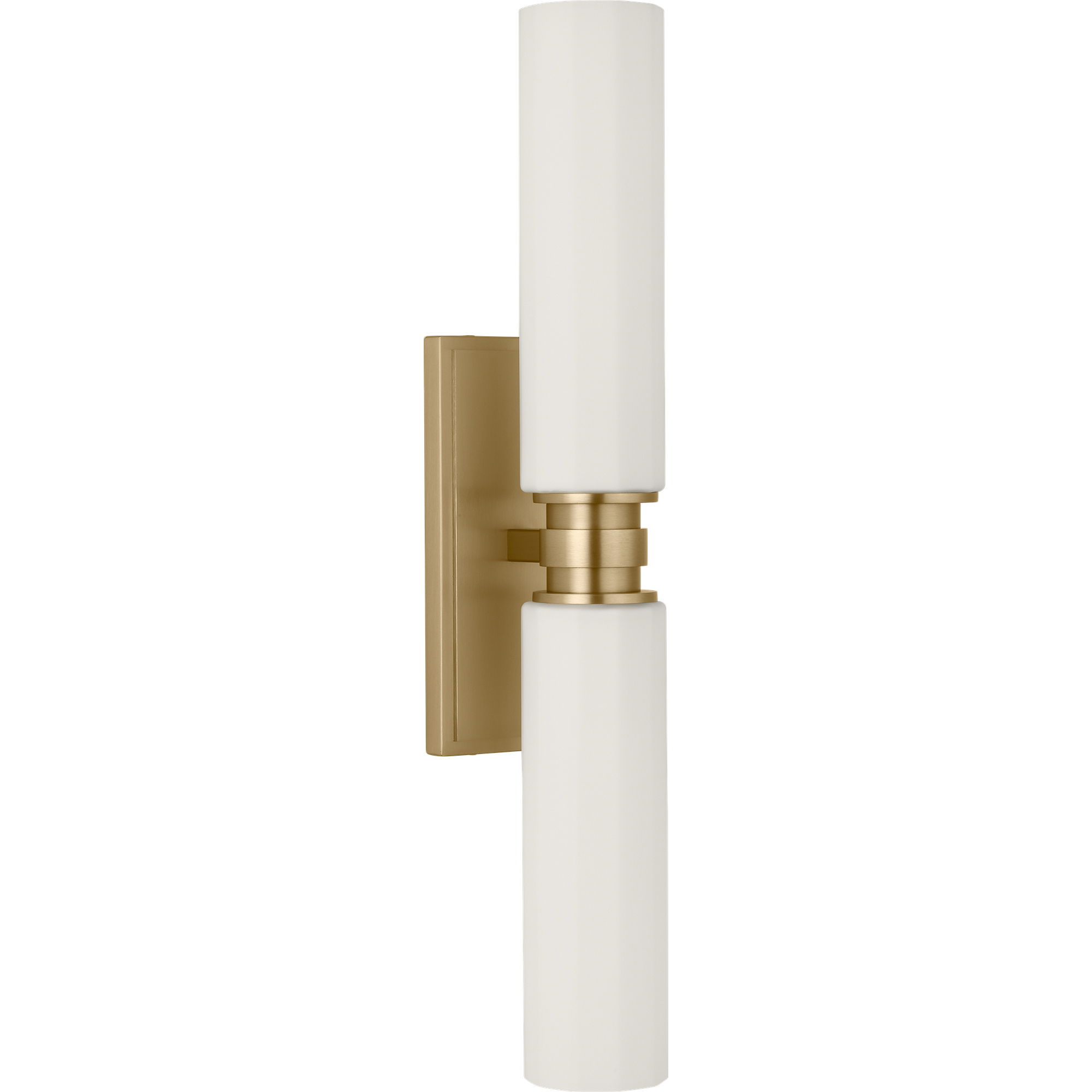 C&M by Chapman & Myers Fairfax 2 Light 4.17 inch Estate Brass Bath Vanity Wall Light in Standard