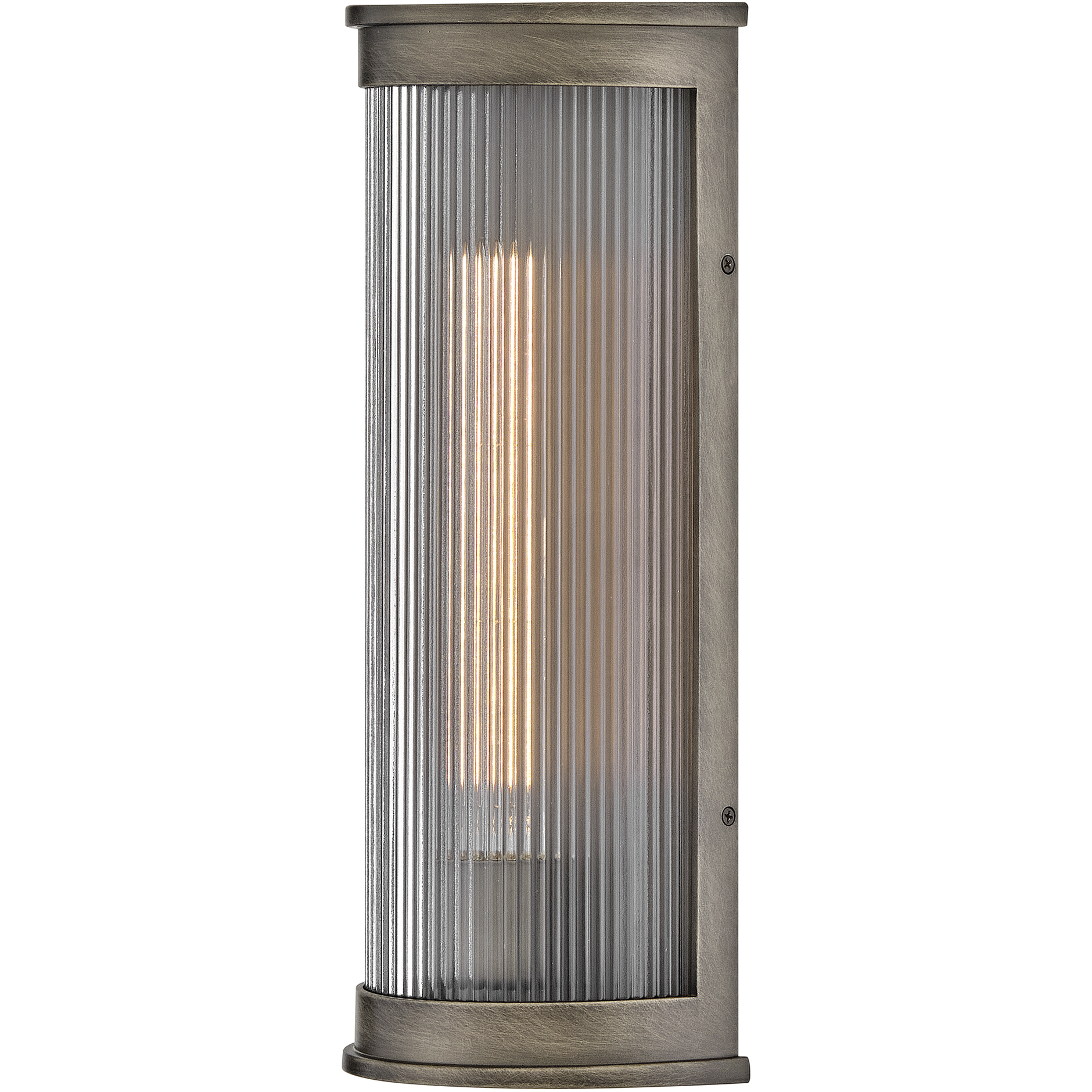 Coastal Elements Bluffton 1 Light 17 inch Burnished Bronze Outdoor Wall Mount Lantern