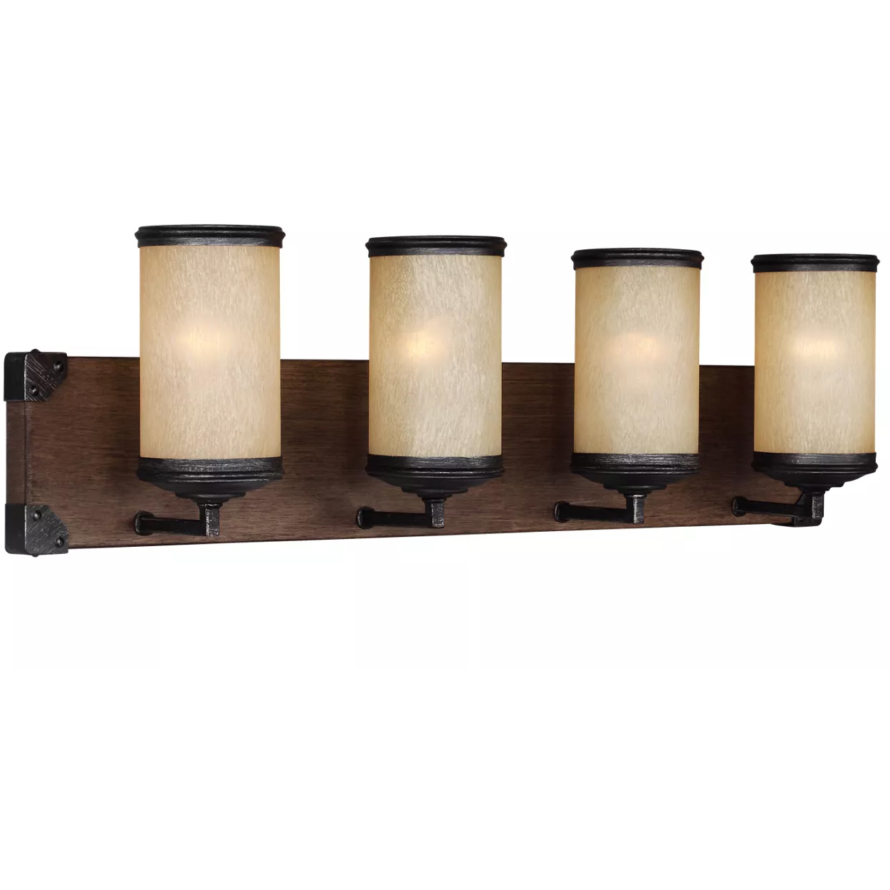 Dunning 4 Light 26.25 inch Stardust Bath Vanity Wall Sconce Wall Light