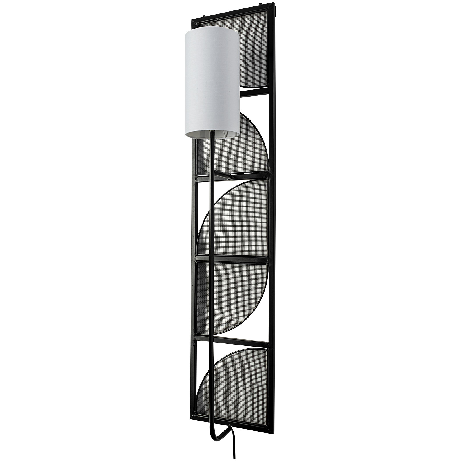 Navin 8.86 inch Black Wall Sconce Wall Light