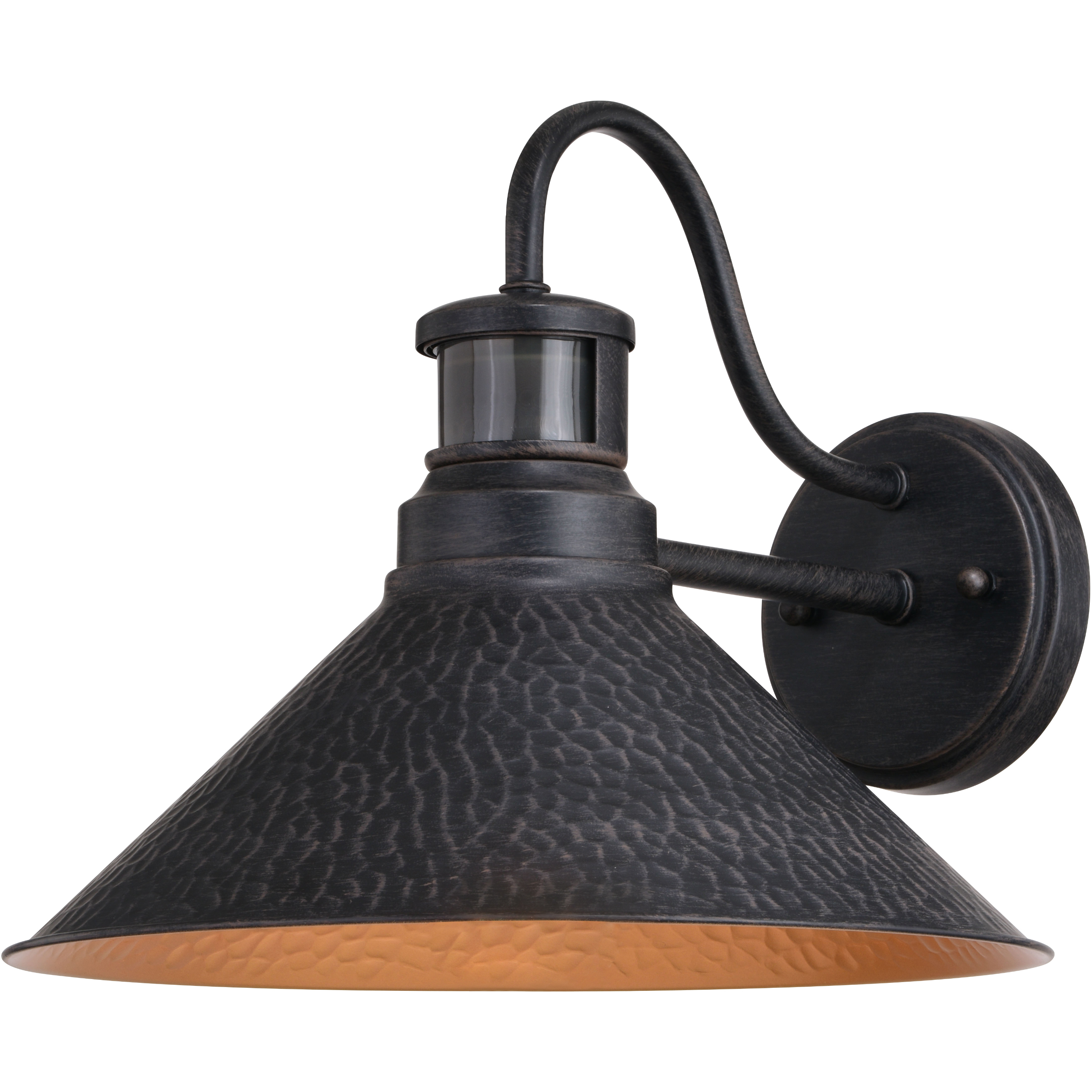 Outland Aged Iron and Light Gold Outdoor Motion Sensor