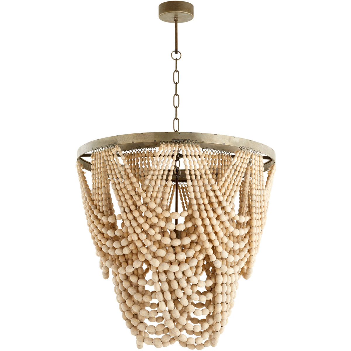 Hammock 1 Light 25.5 inch Tinted Raw Iron Pendant Ceiling Light, Large