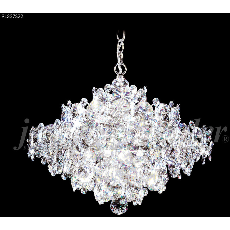 Continental Fashion 13 Light 21 inch Silver Chandelier Ceiling Light