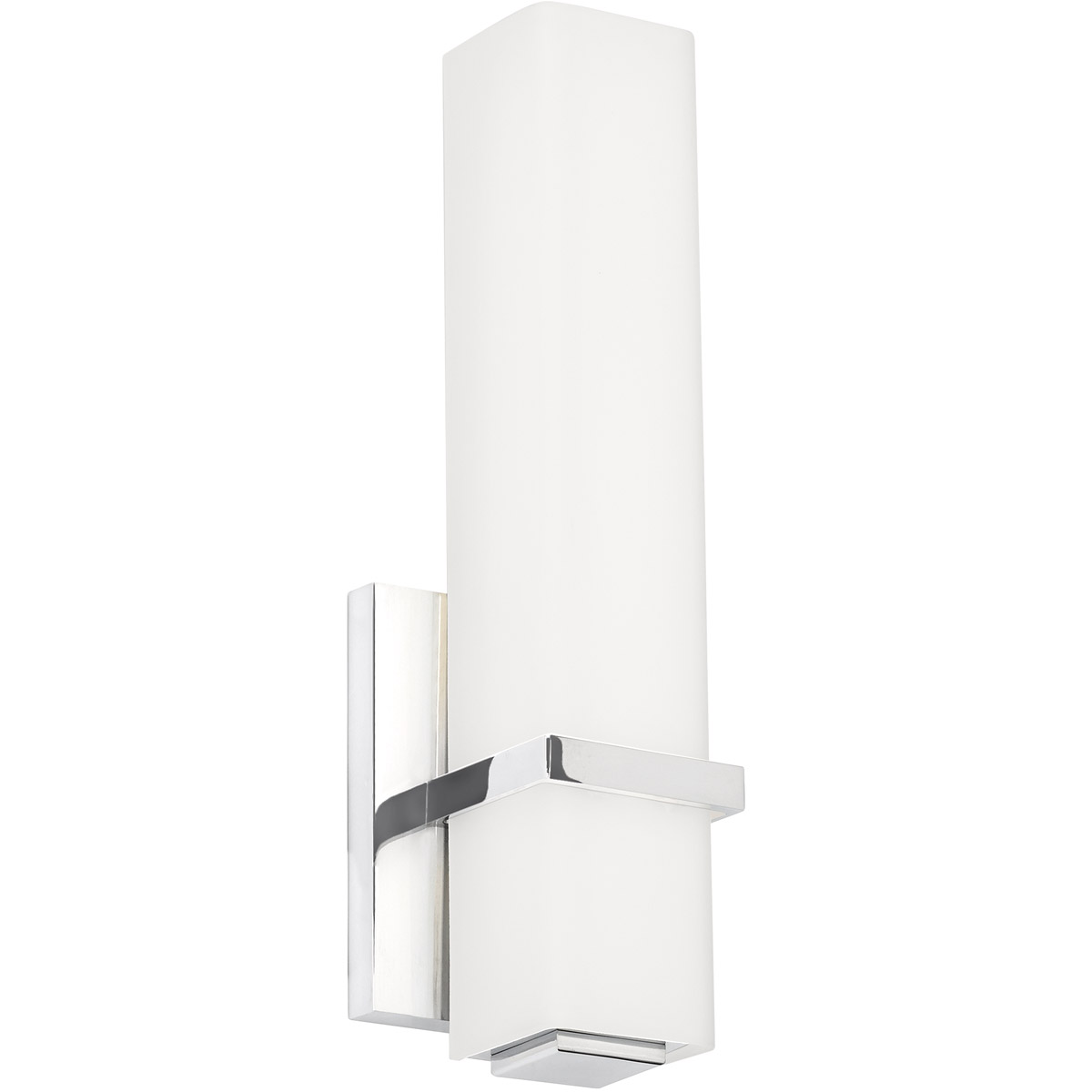 Sean Lavin Milan LED 4.27 inch Chrome Bath Light Wall Light in LED 90 CRI 3000K 277V, Integrated LED
