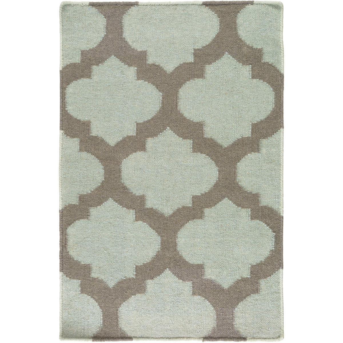 Frontier 36 X 24 inch Mint, Charcoal Rug
