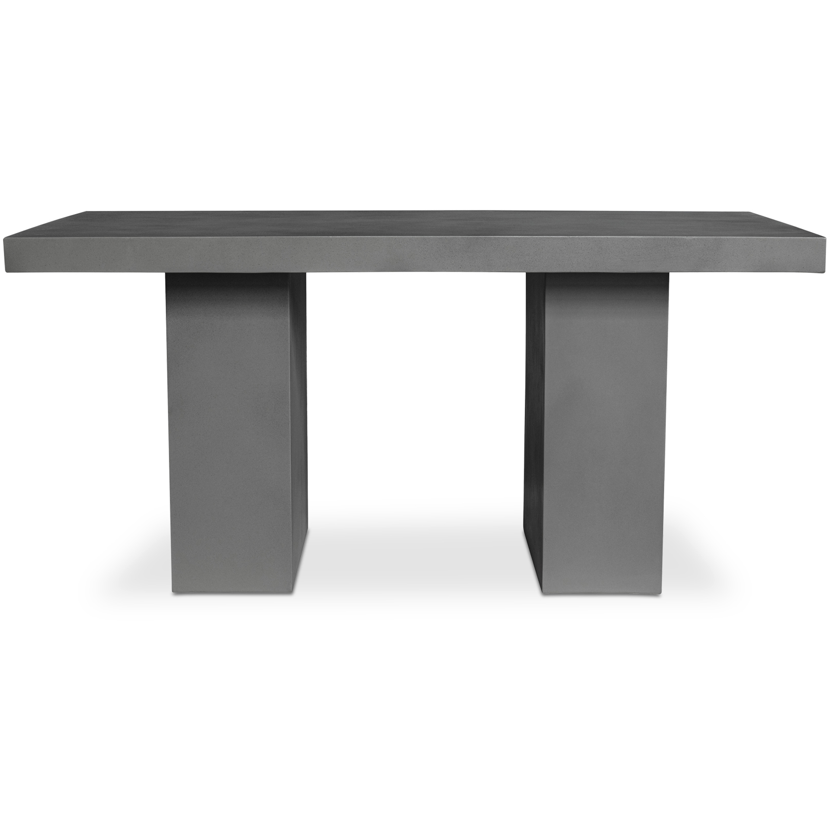 Aurelius 63 X 35.5 inch Grey Outdoor Dining Table