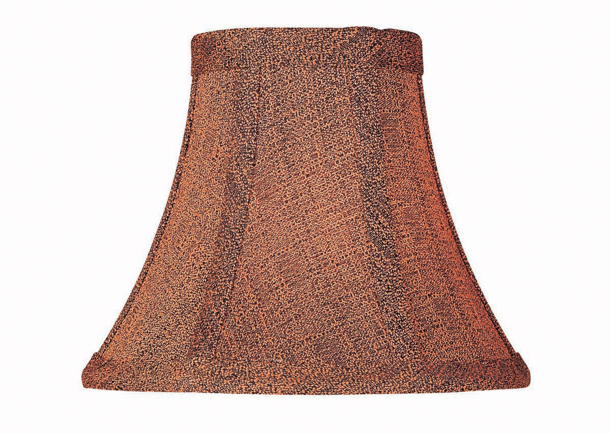 Chandelier Rust/Black Candelabra Shade