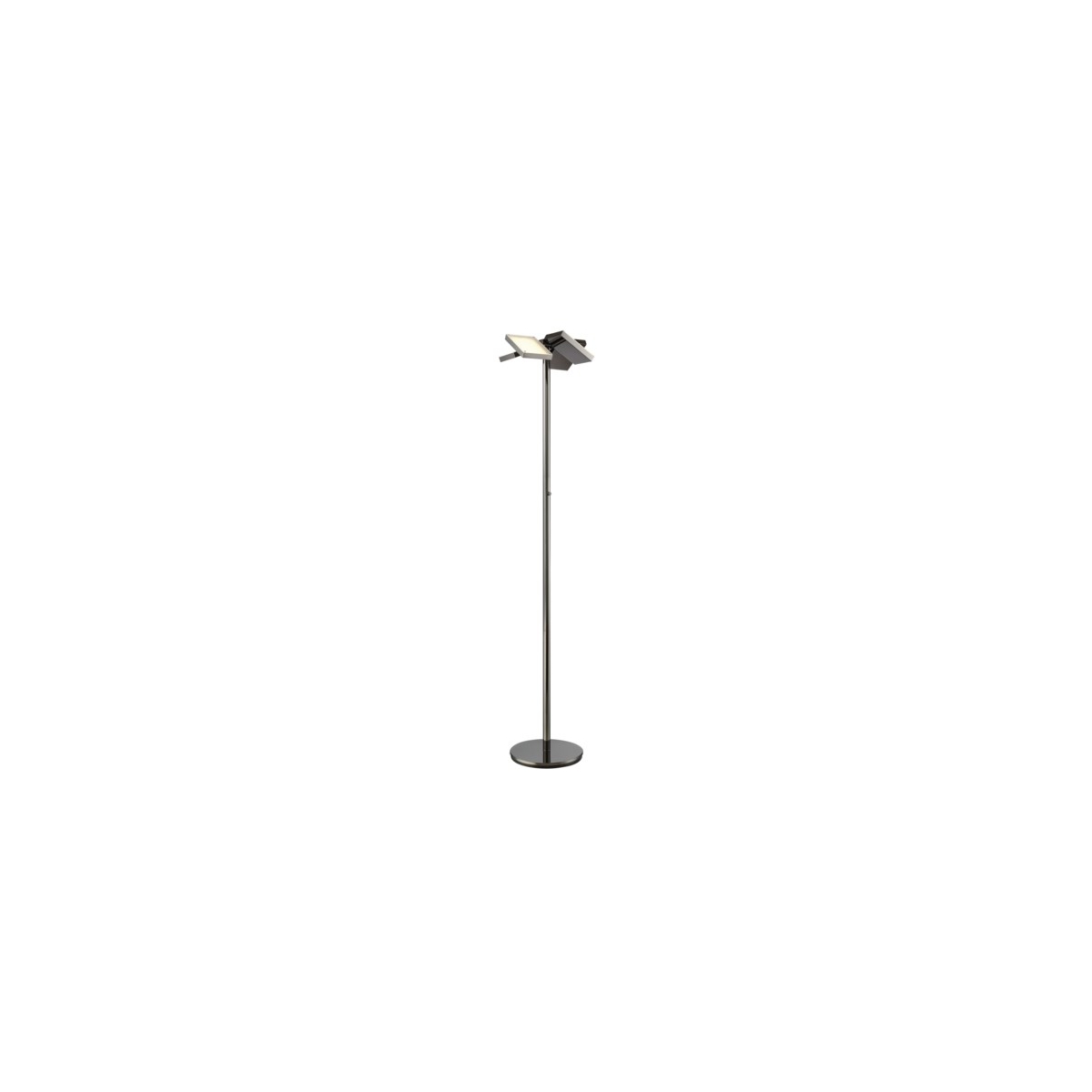 Lampard 71 inch 12.50 watt Gun Metal Floor Lamp Portable Light