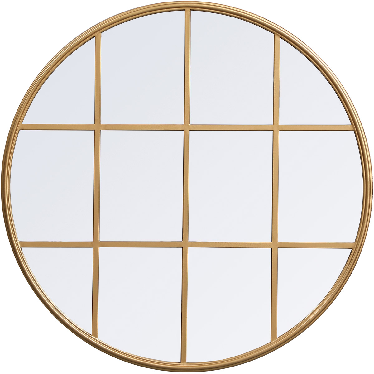 Motif 31.5 X 31.5 inch Brass Wall Mirror