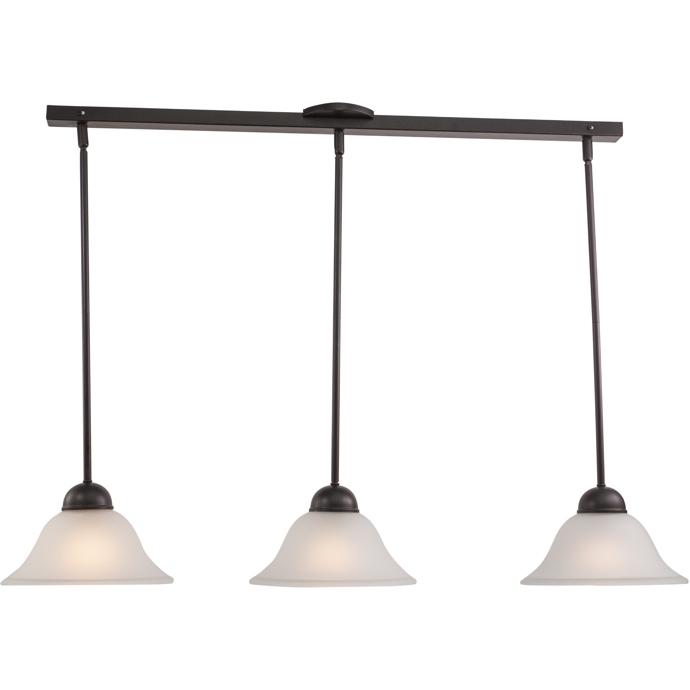 Da Vinci LED 39.75 inch Oil Burnished Bronze Mini Pendant Ceiling Light