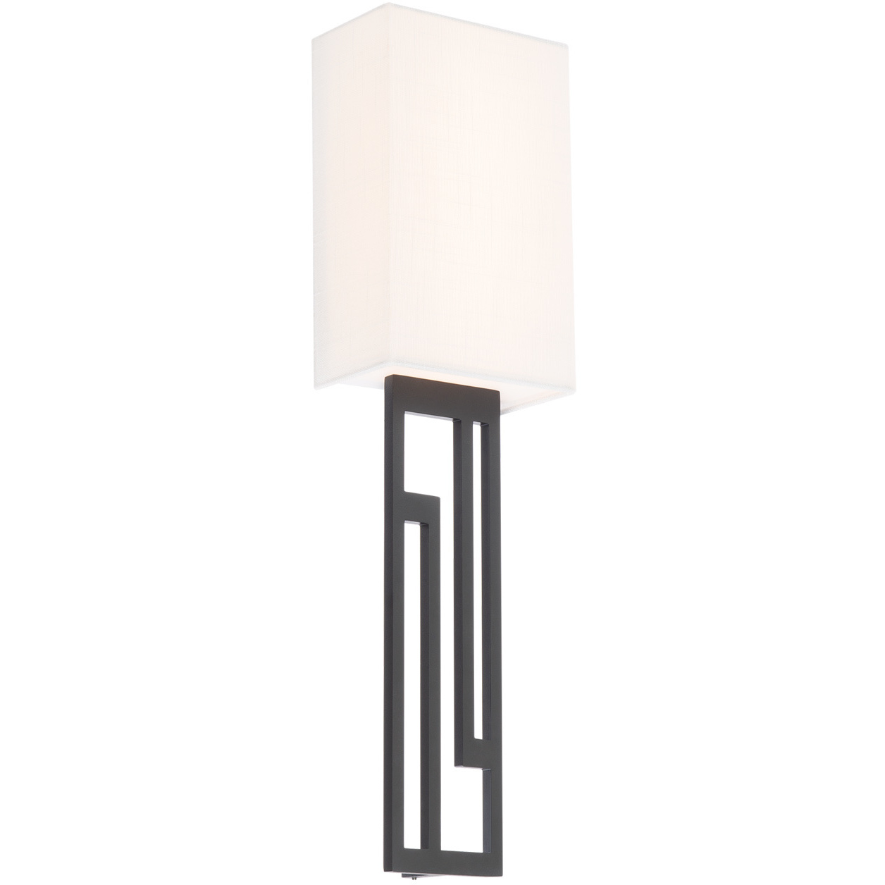 Vander 1 Light 3.5 inch Black ADA Wall Sconce Wall Light in 3500K, 22in