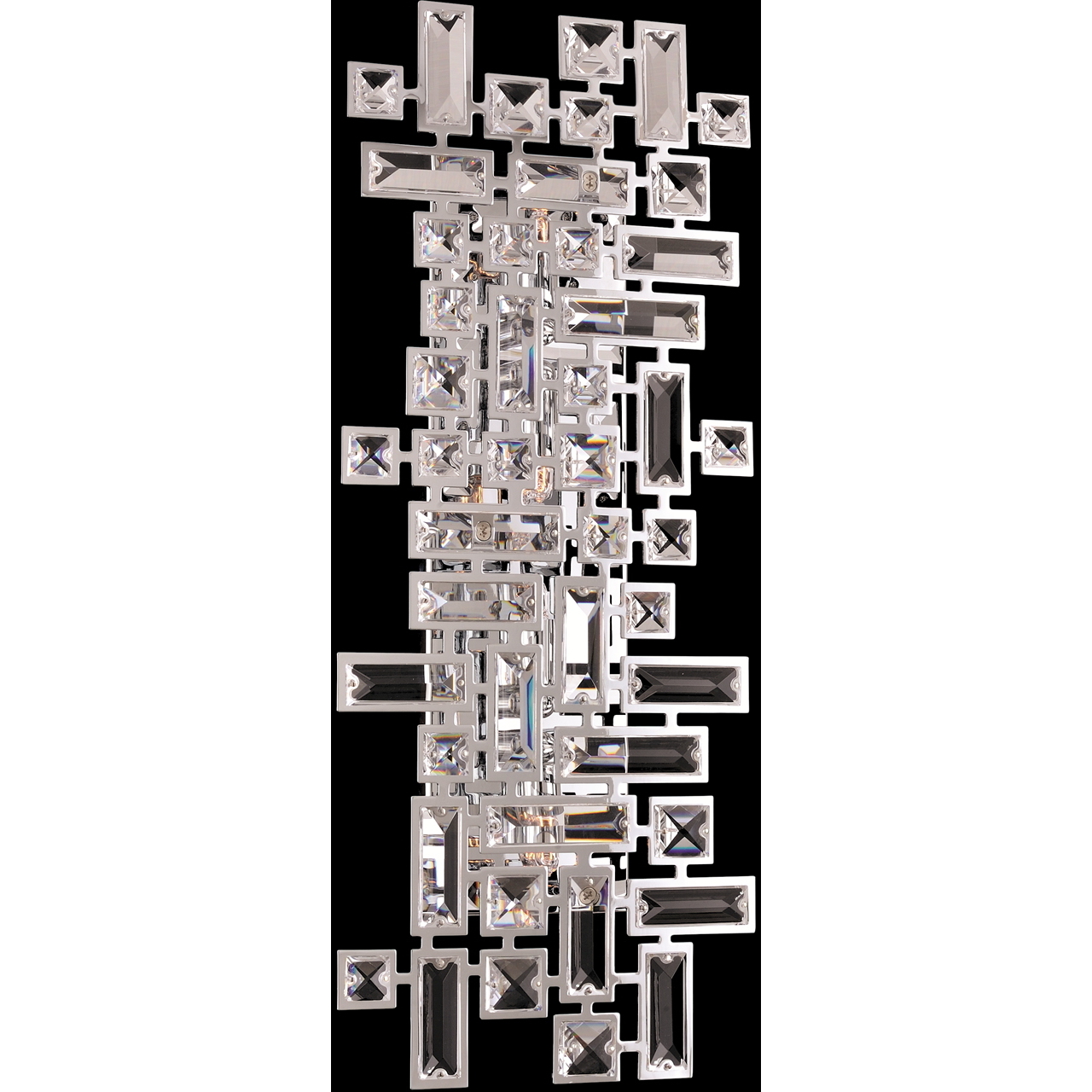 Vermeer 4 Light 22 inch Chrome ADA Wall Sconce Wall Light in Swarovski Elements Clear