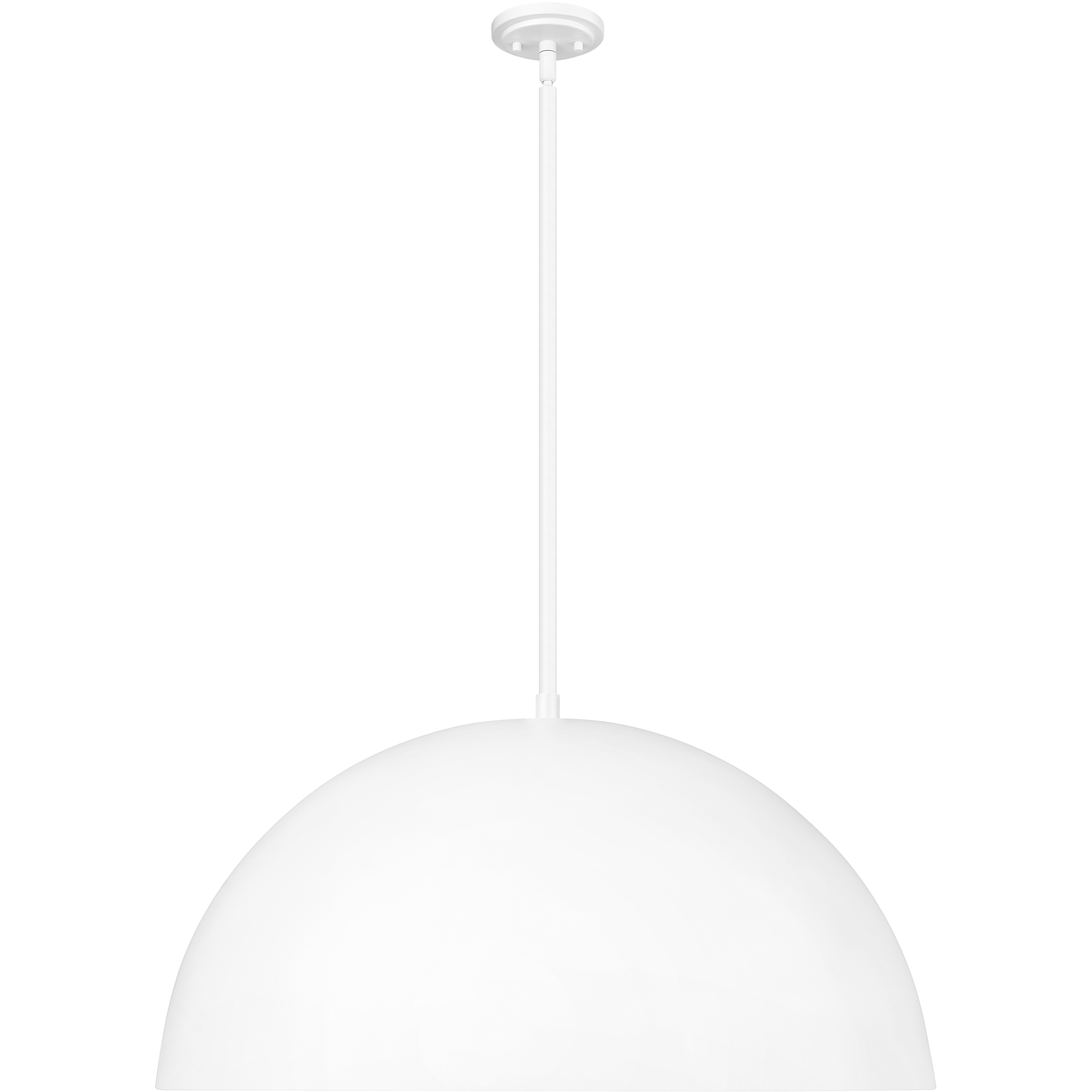 Vega 3 Light 31.5 inch Matte White Pendant Ceiling Light