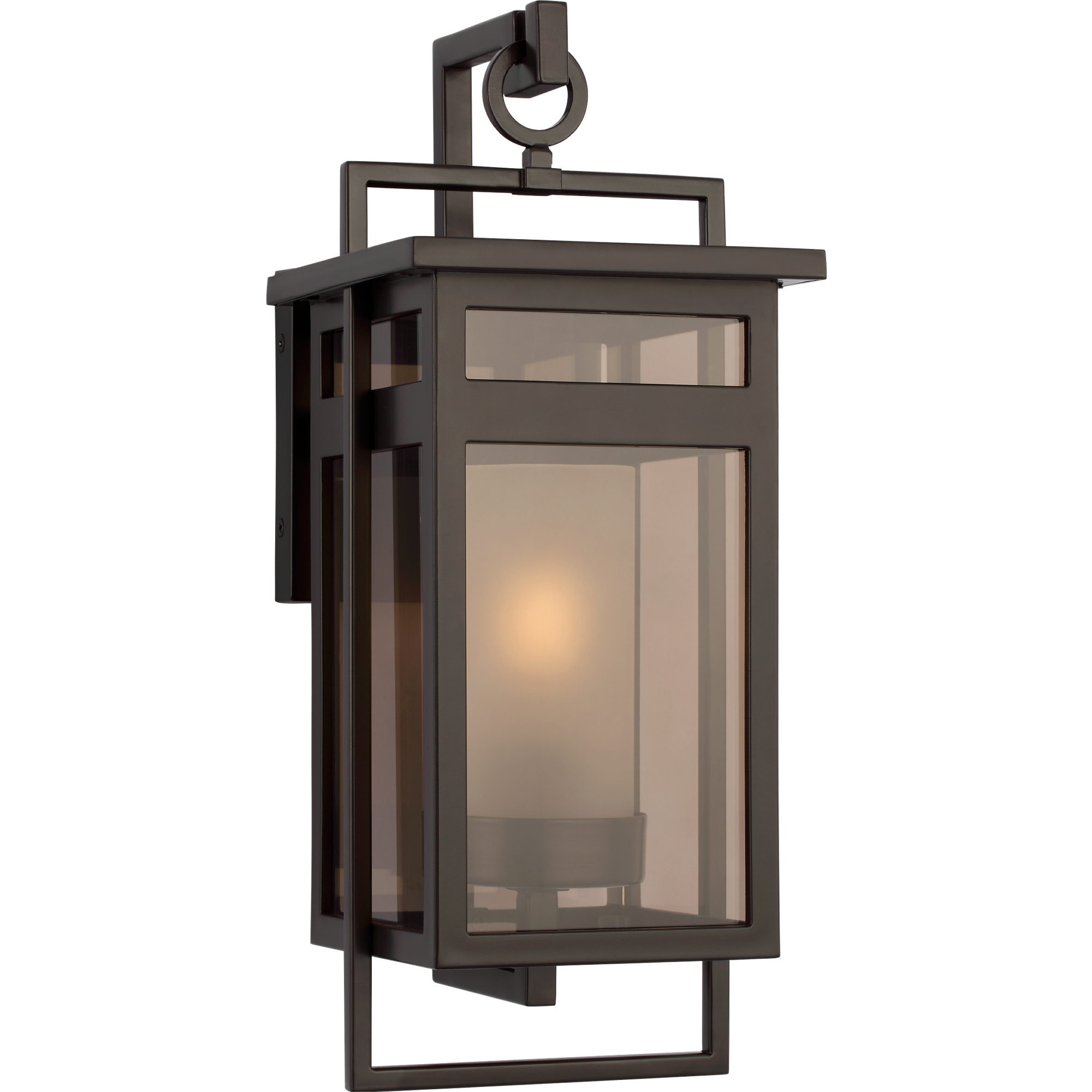 C&M by Chapman & Myers Fairhaven 1 Light 18.75 inch Truffle Outdoor Wall Light in LED