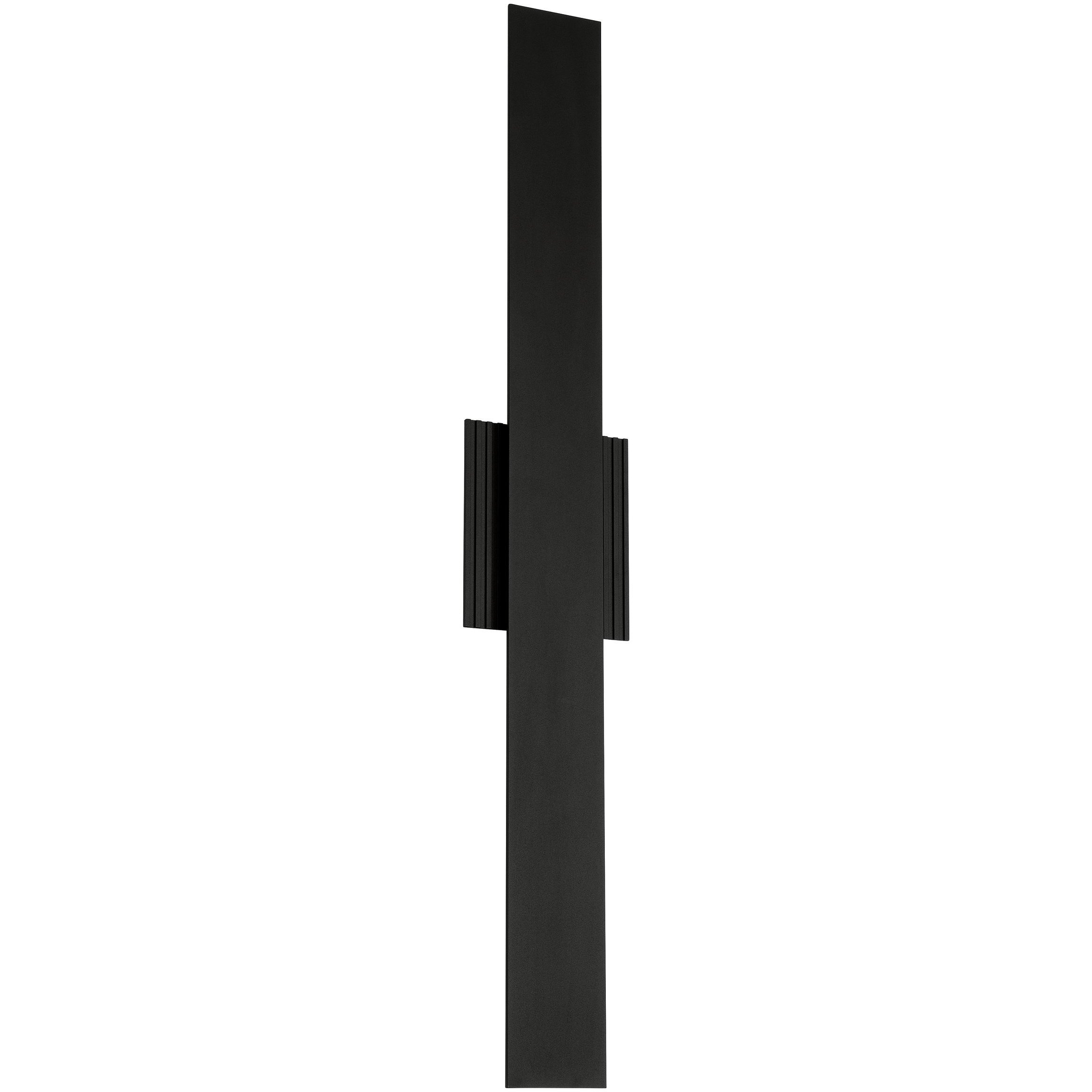 Jacks LED 36 inch Textured Black Exterior Wall Sconce