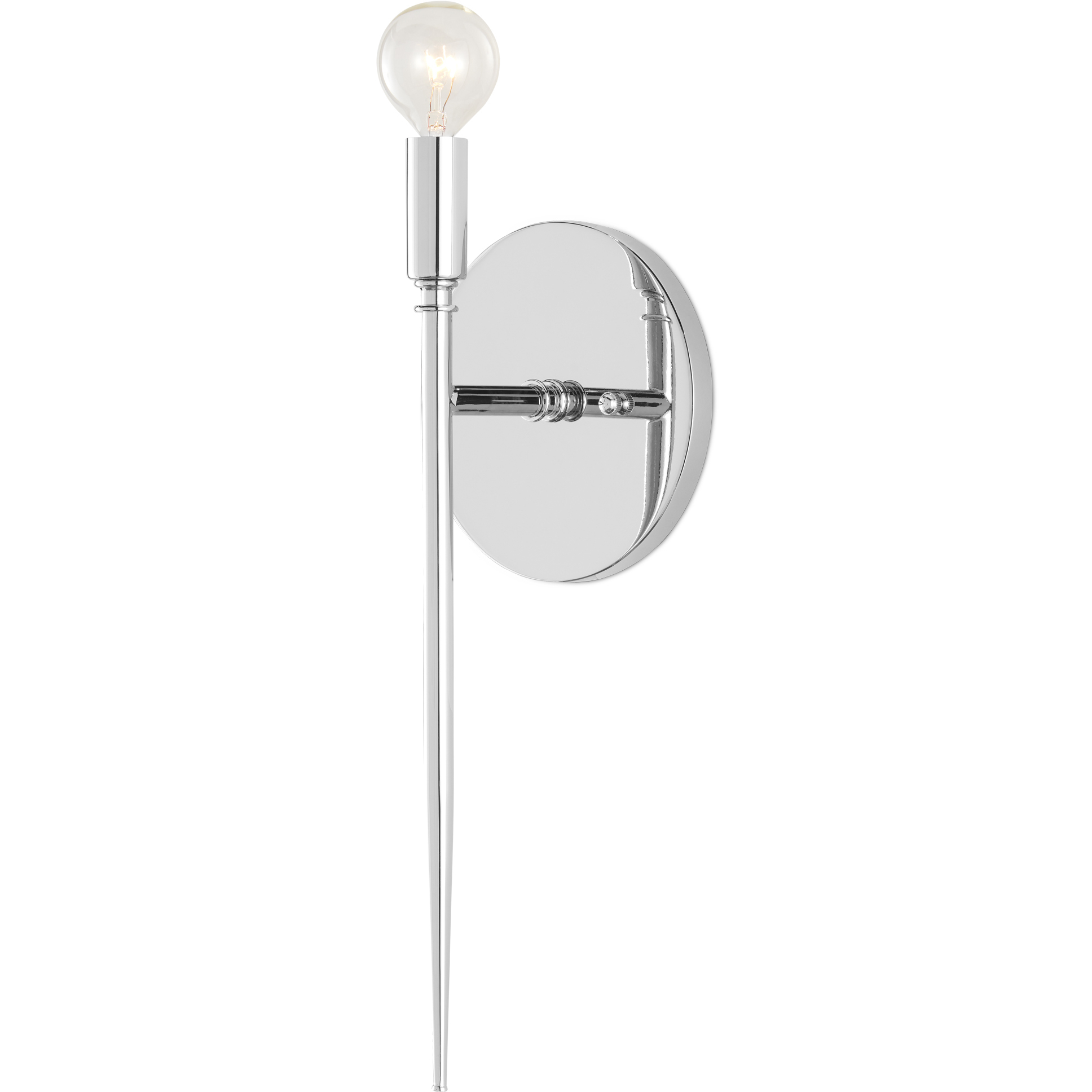 Bel Canto 1 Light 6 inch Polished Nickel ADA Wall Sconce Wall Light