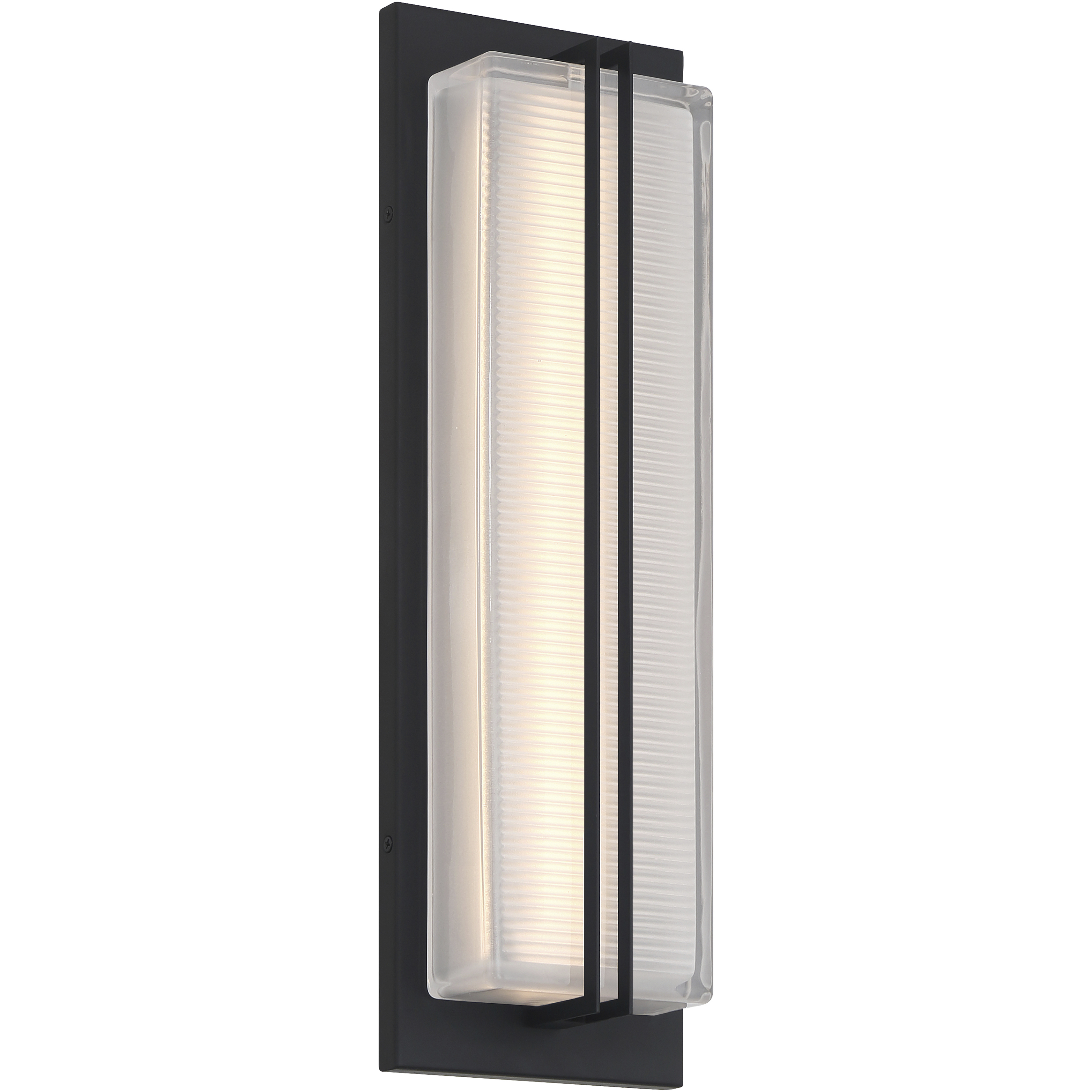 Driftwood 6 inch Black ADA Wall Sconce Wall Light