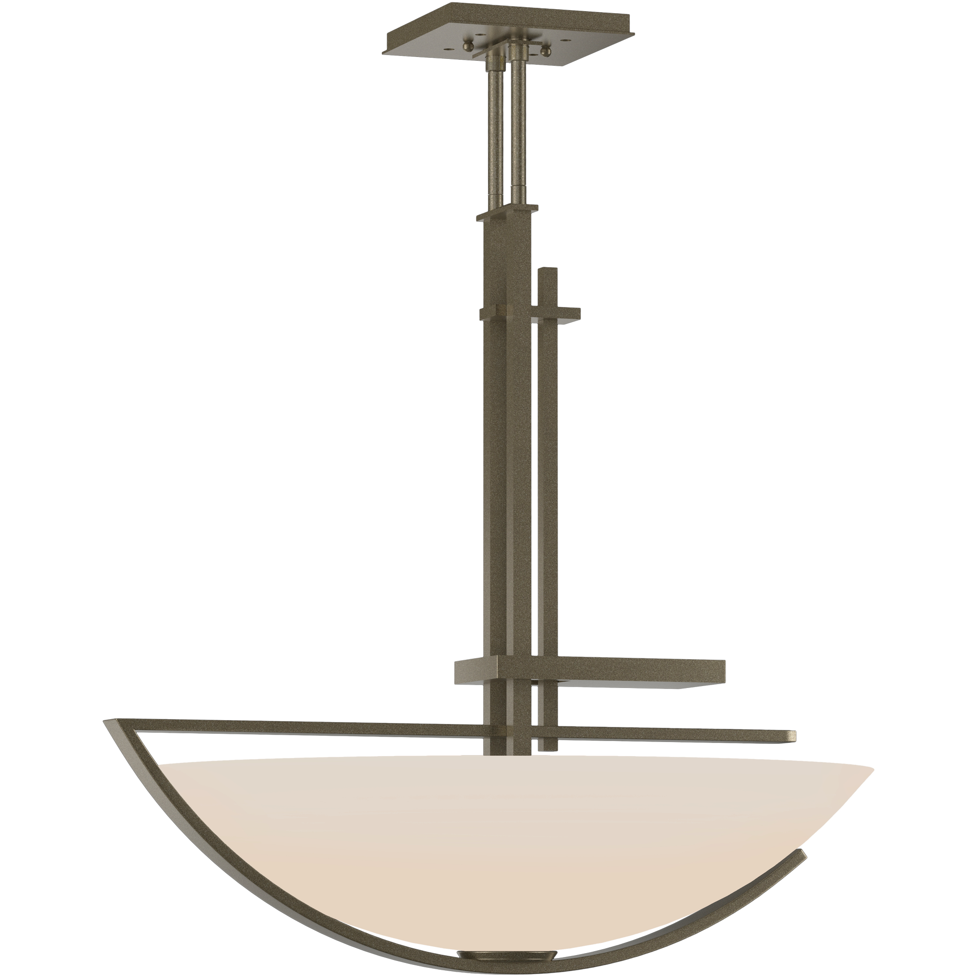 Ondrian 3 Light 26 inch Soft Gold Pendant Ceiling Light in Opal