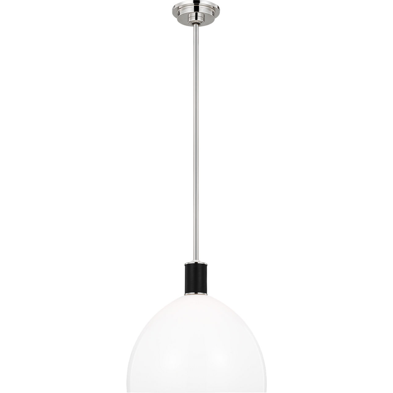 Hadley 1 Light 13 inch Polished Nickel Pendant Ceiling Light