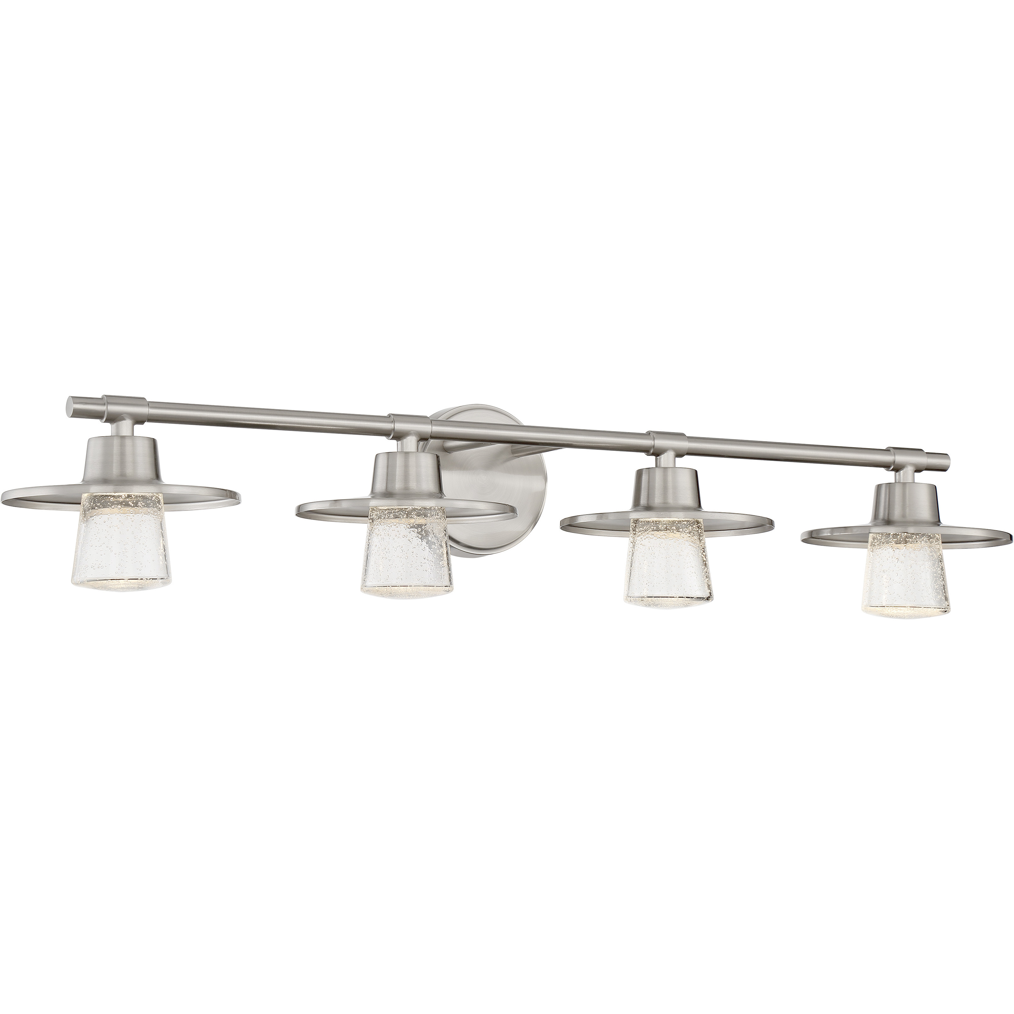Beacon Avenue LED 33 inch Brushed Nickel Bath Light Wall Light