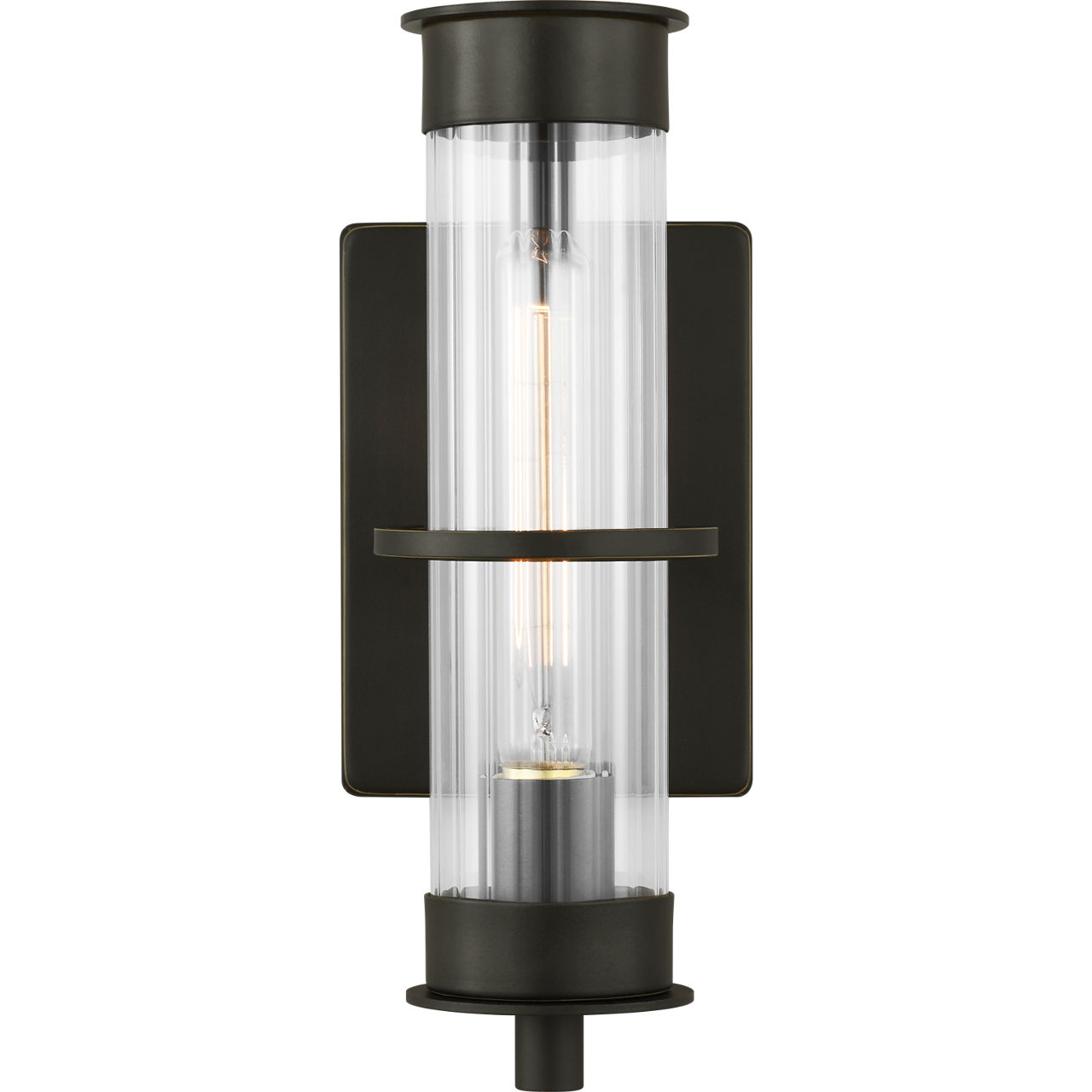 Alcona 1 Light 12.5 inch Antique Bronze Outdoor Wall Lantern