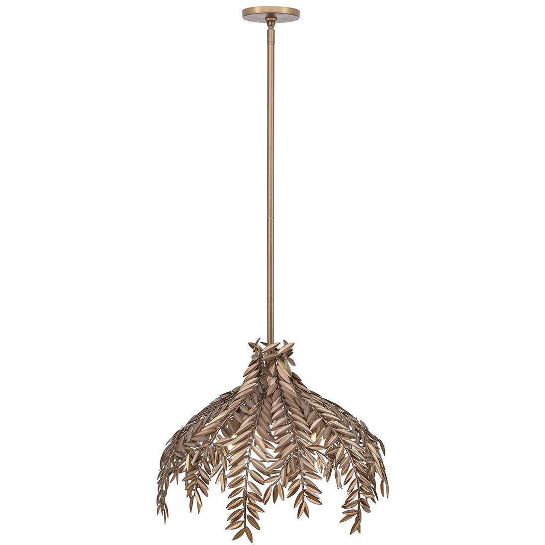 Jalore 3 Light 22 inch Bronze Chandelier Ceiling Light