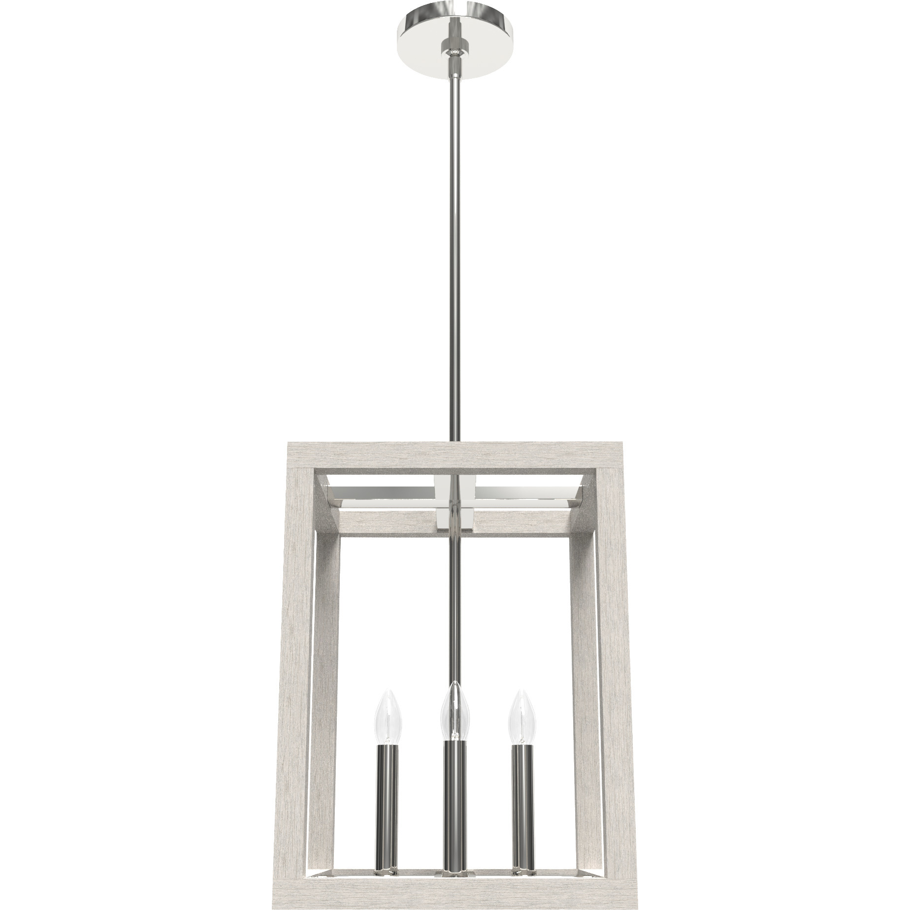 Squire Manor 4 Light 12.25 inch Distressed White Pendant Ceiling Light