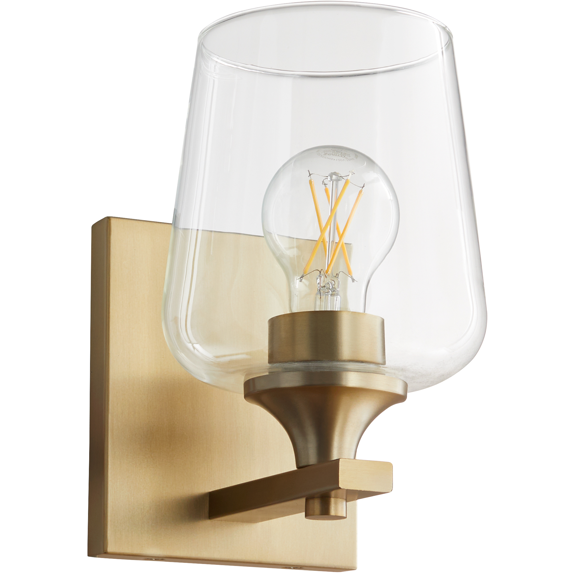 Veno 1 Light 5.5 inch Aged Brass Wall Sconce Wall Light