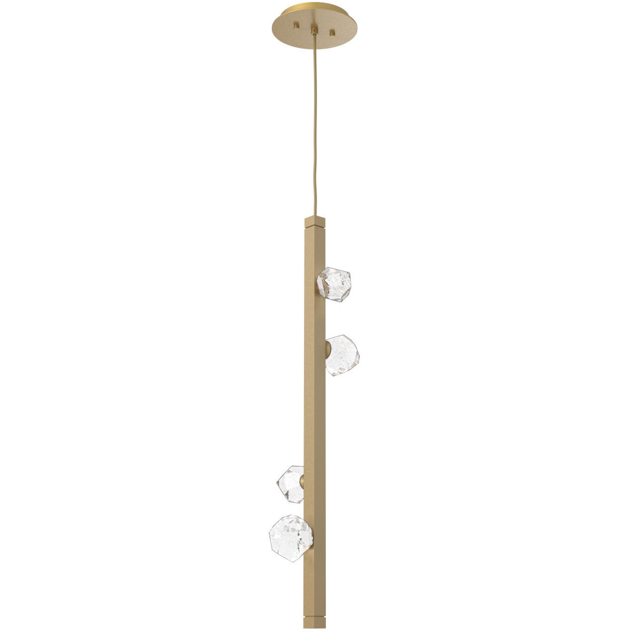 Stella LED 8.5 inch Gilded Brass Pendant Ceiling Light