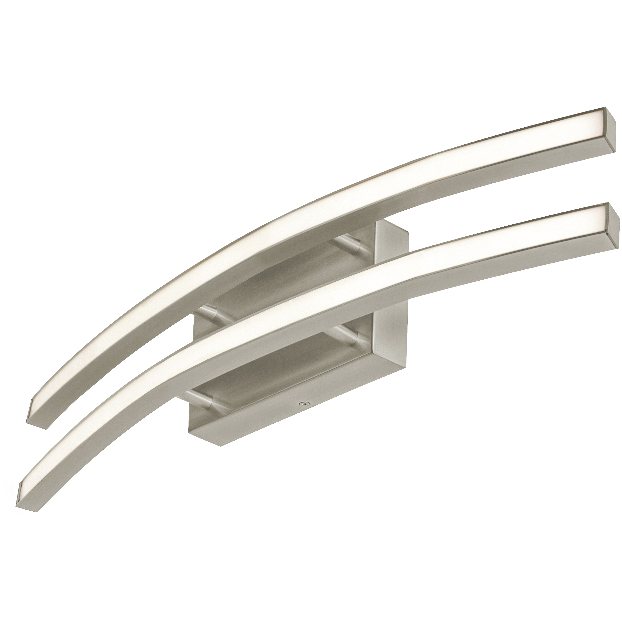Harper 2 Light 24.75 inch Satin Nickel Vanity Light Wall Light