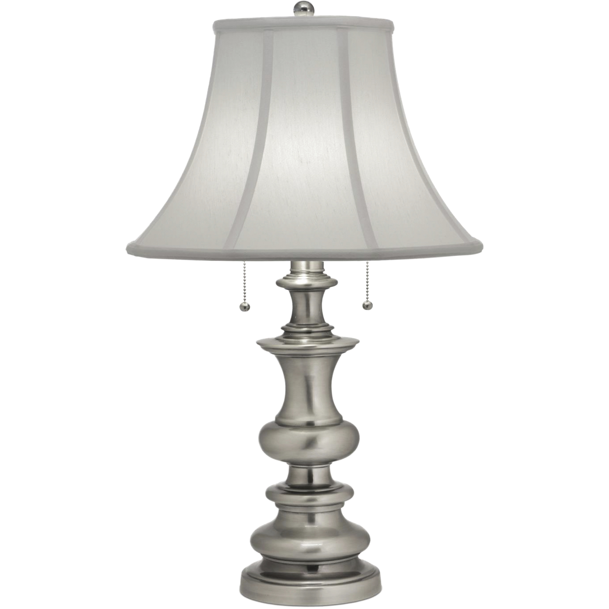 Ellie 29 inch 150 watt Antique Nickel Table Lamp Portable Light