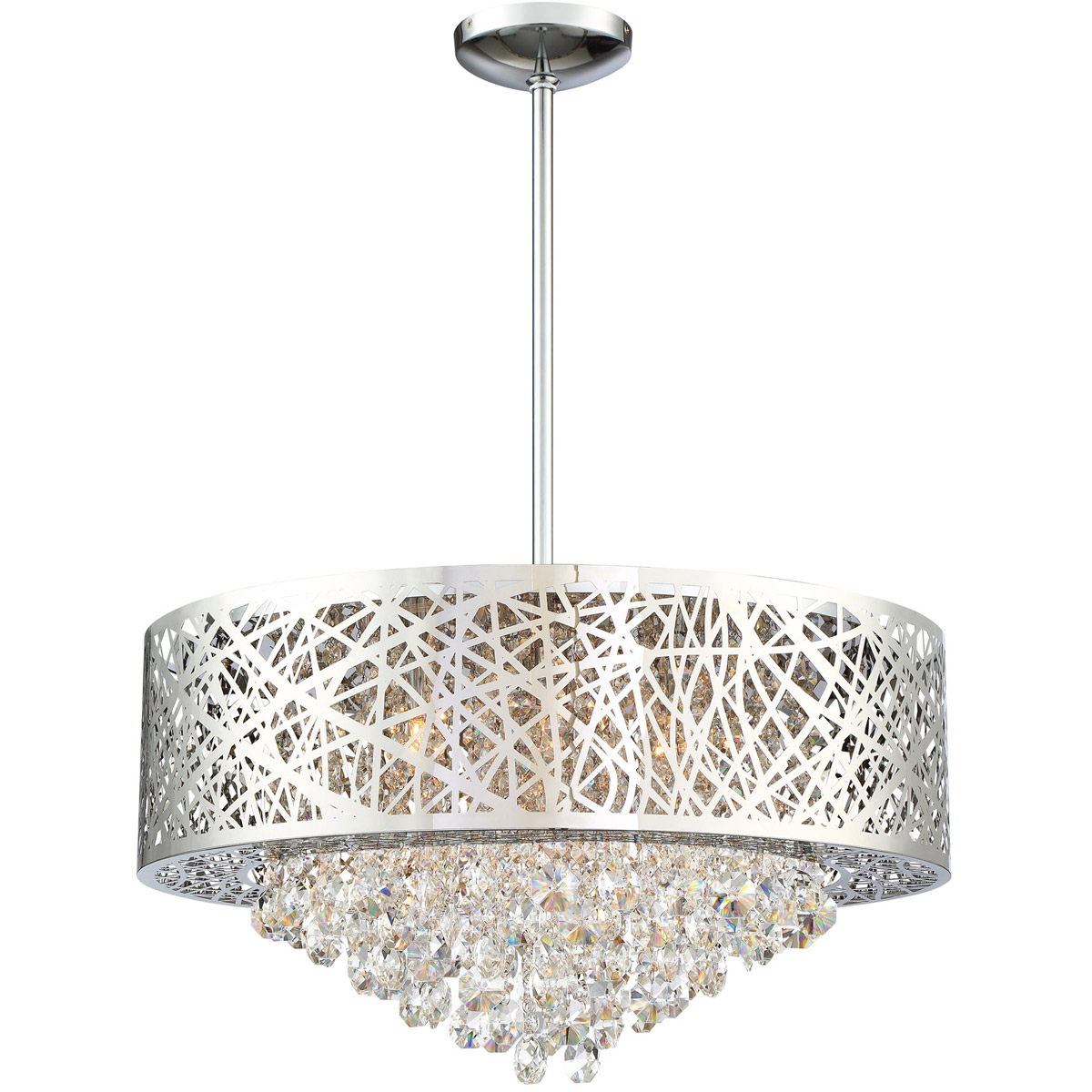 Benedetta 6 Light 22 inch Chrome Pendant Ceiling Light