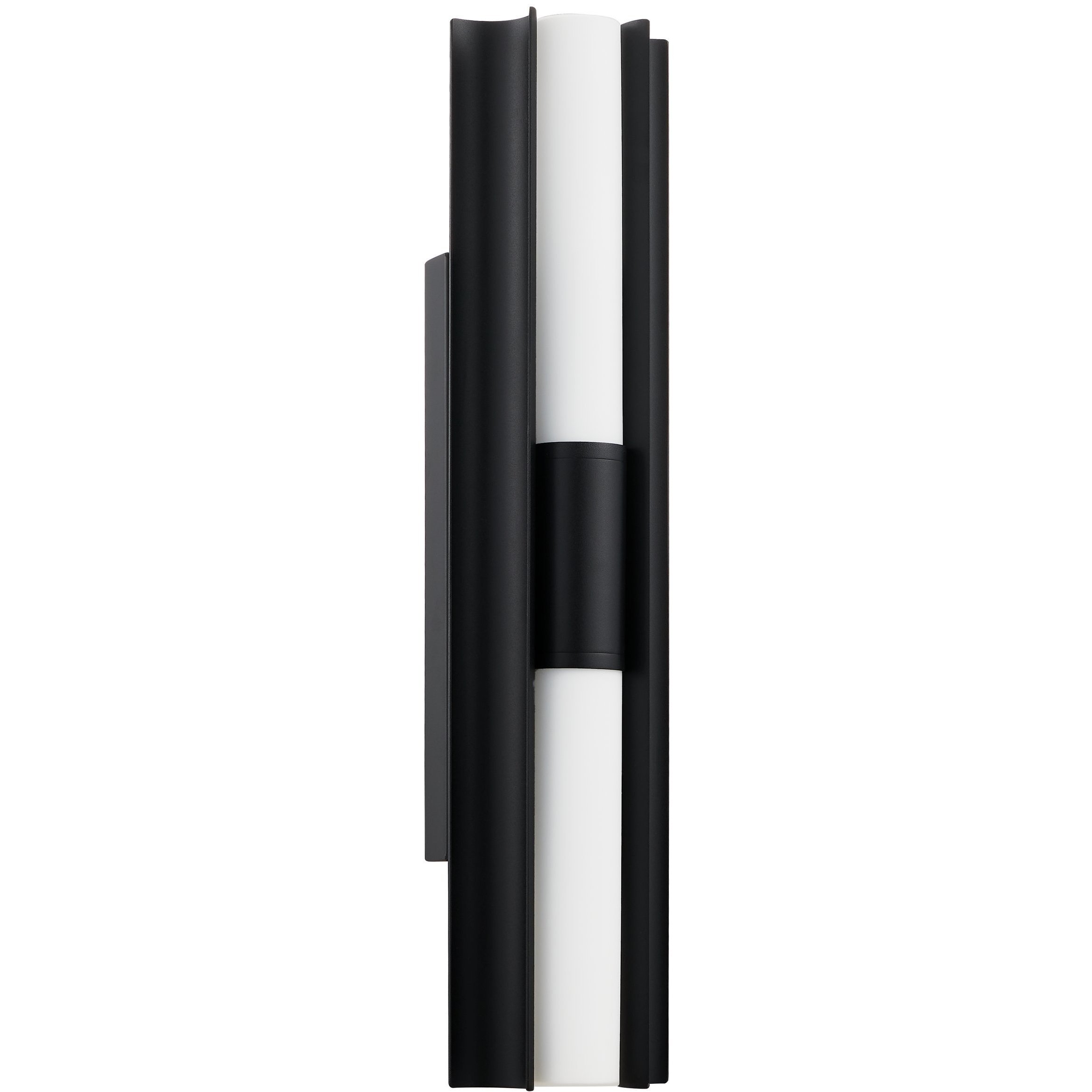 Colton LED 24 inch Textured Black Vanity Light Wall Light